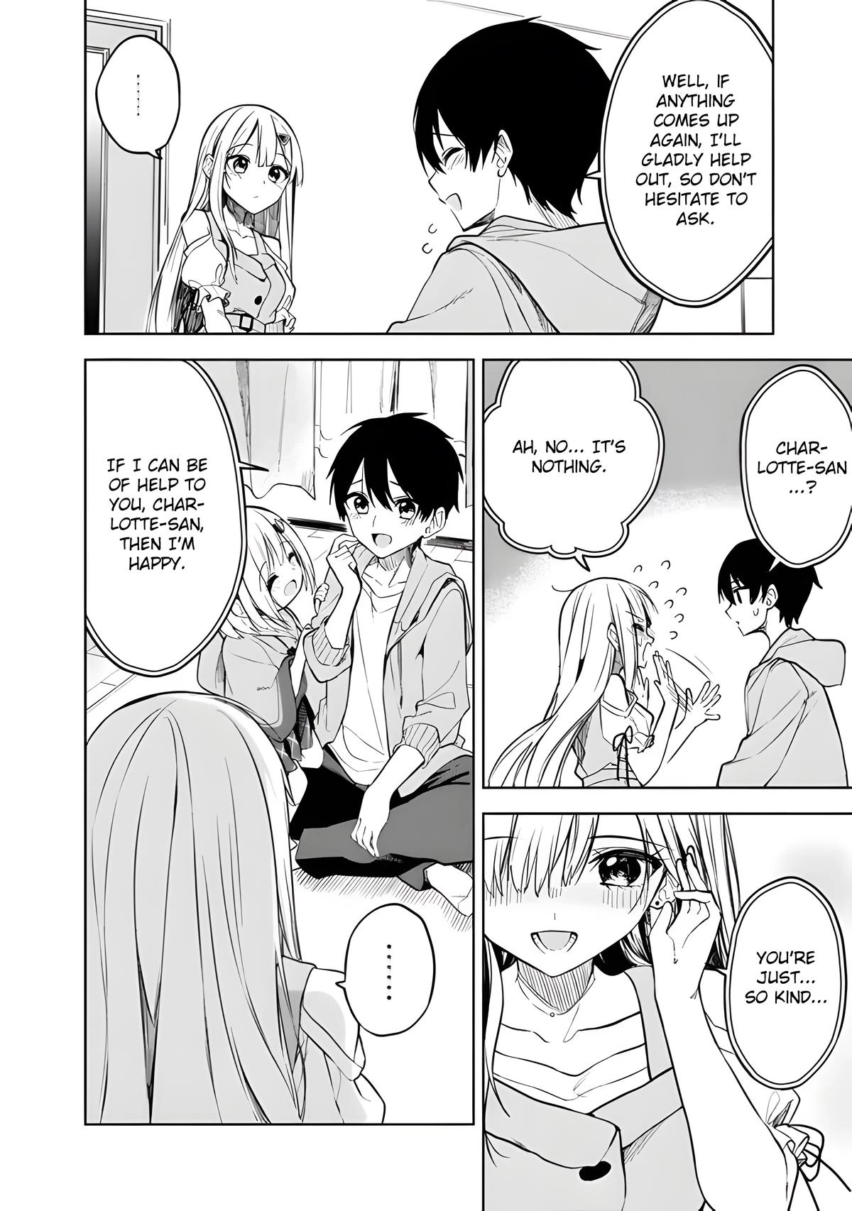 The Story of How a Beautiful Foreign Student Who Lives Next Door Started to Visit My House After I Helped a Lost Little Girl Chapter 14 page 21 - 