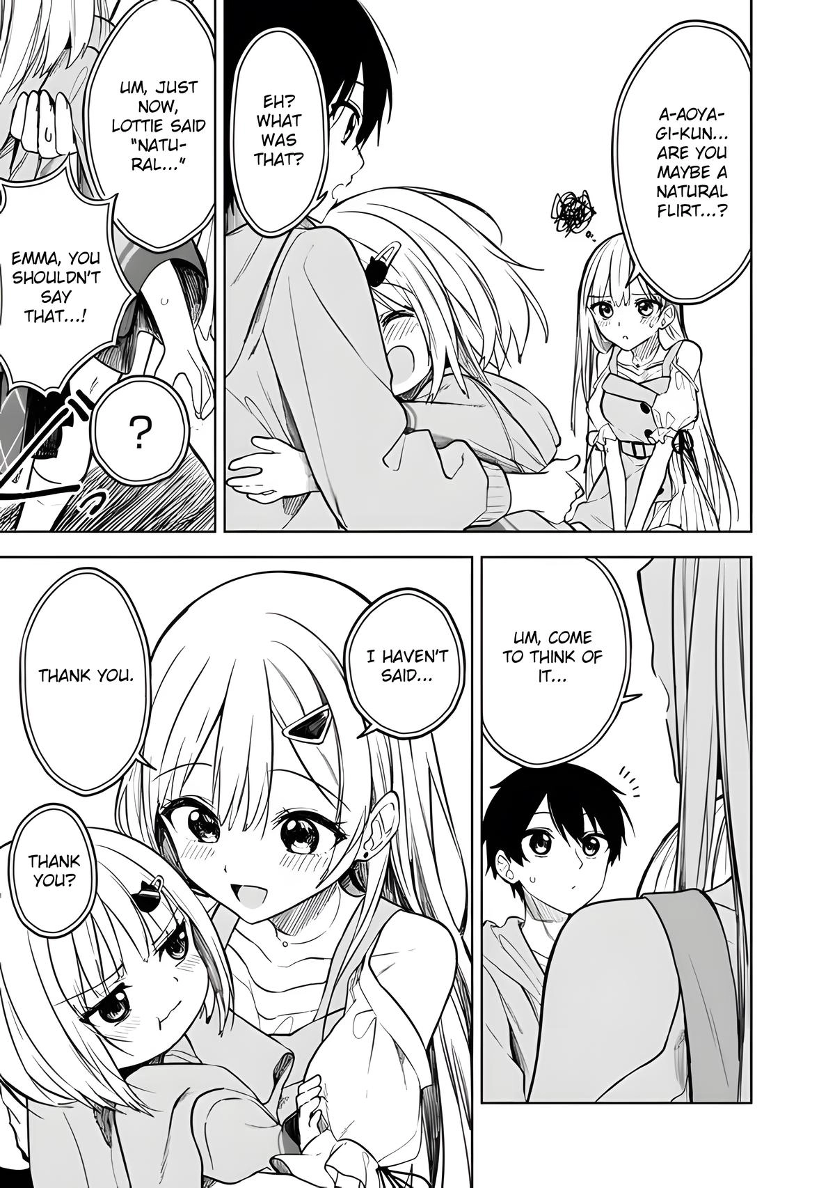 The Story of How a Beautiful Foreign Student Who Lives Next Door Started to Visit My House After I Helped a Lost Little Girl Chapter 14 page 22 - 