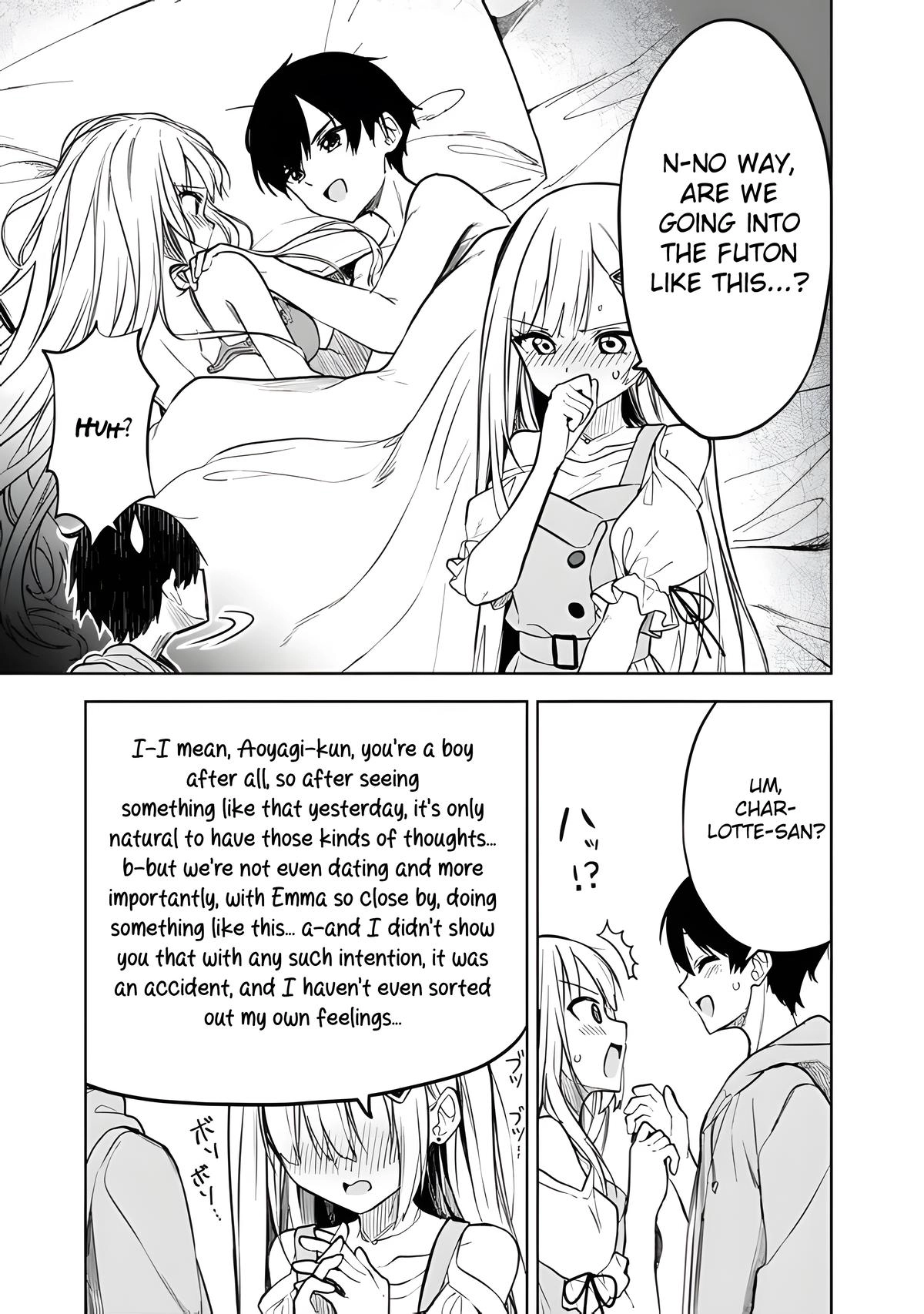 The Story of How a Beautiful Foreign Student Who Lives Next Door Started to Visit My House After I Helped a Lost Little Girl Chapter 14 page 9 - 