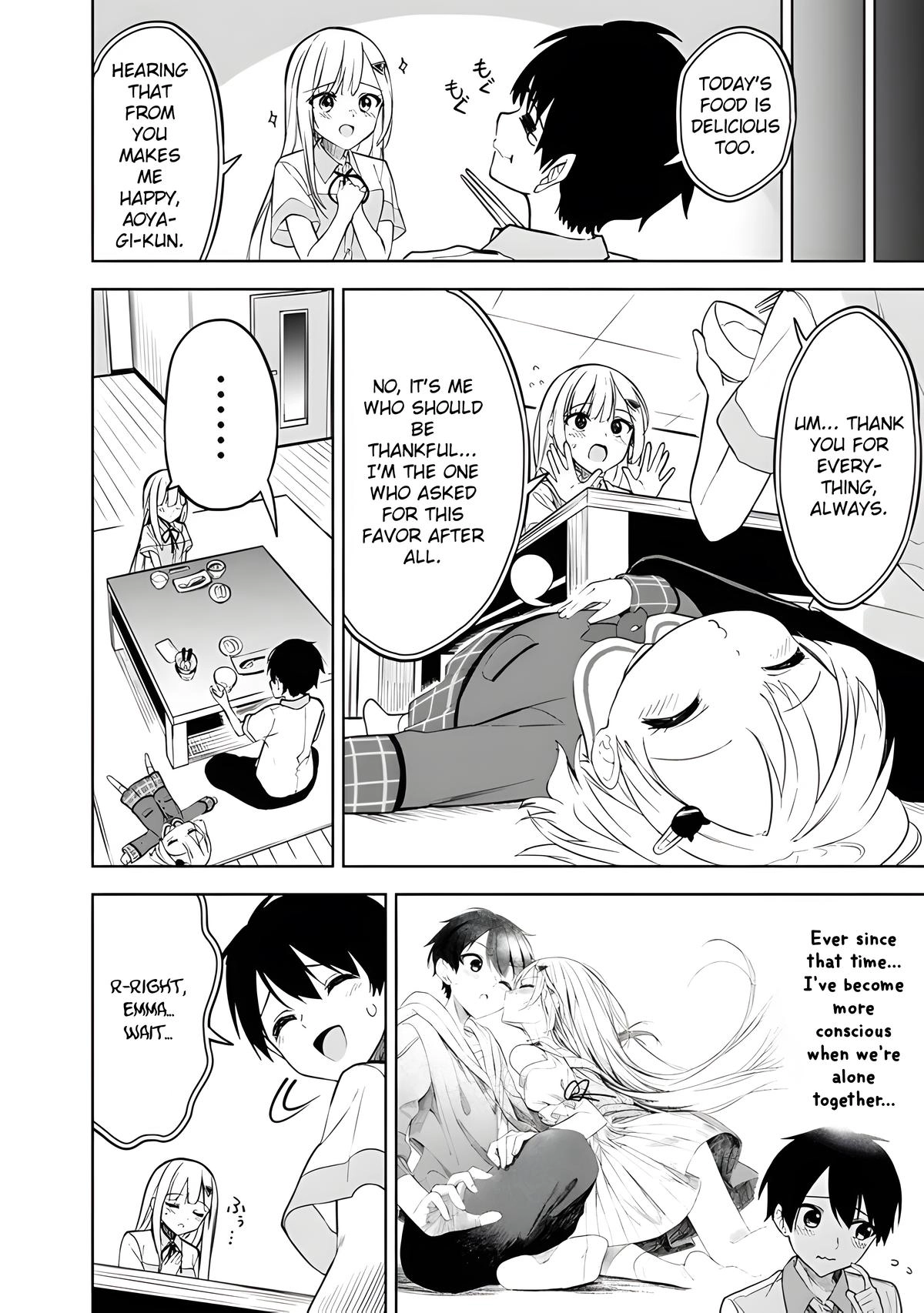 The Story of How a Beautiful Foreign Student Who Lives Next Door Started to Visit My House After I Helped a Lost Little Girl Chapter 15 page 13 - 