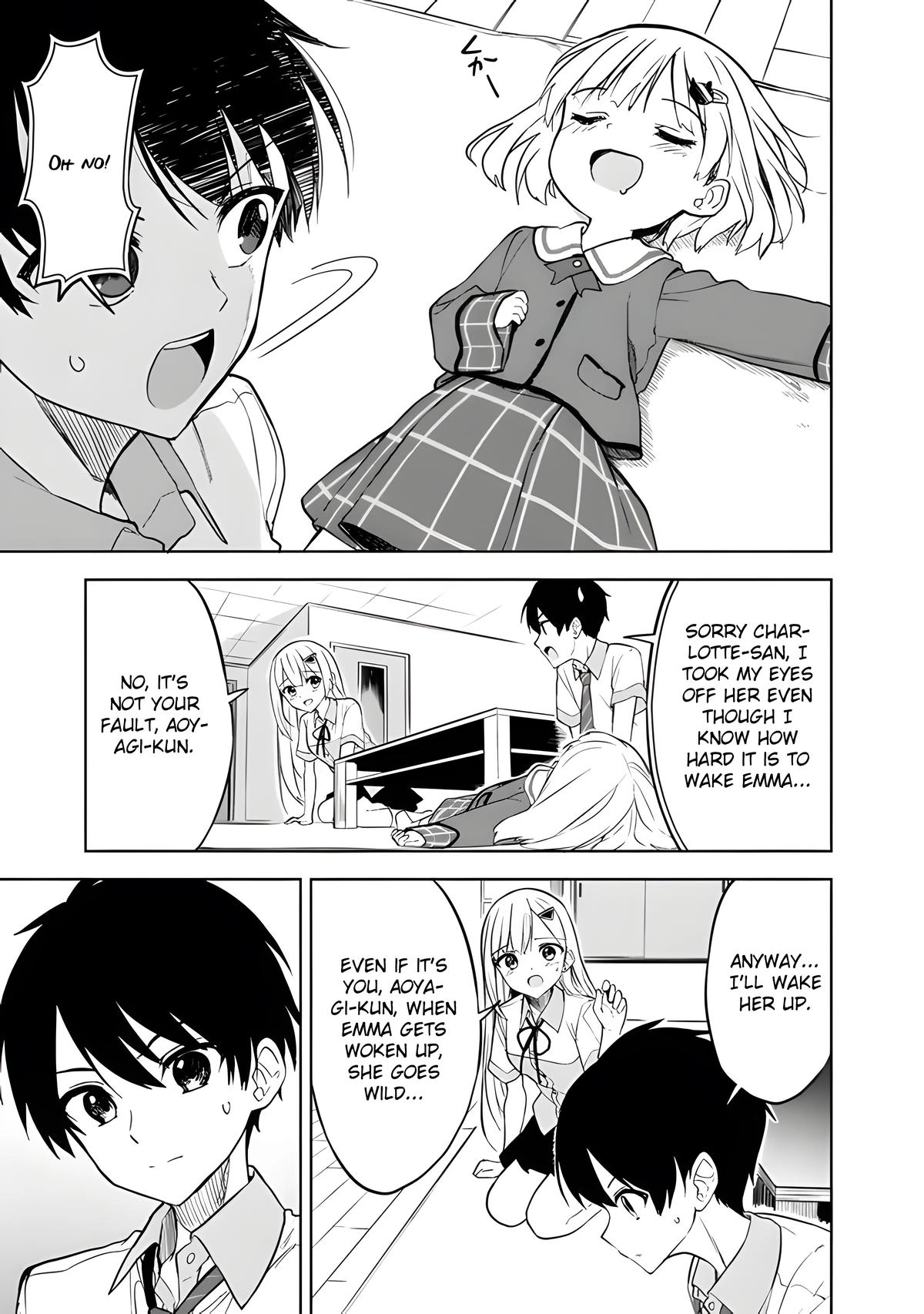 The Story of How a Beautiful Foreign Student Who Lives Next Door Started to Visit My House After I Helped a Lost Little Girl Chapter 15 page 14 - 
