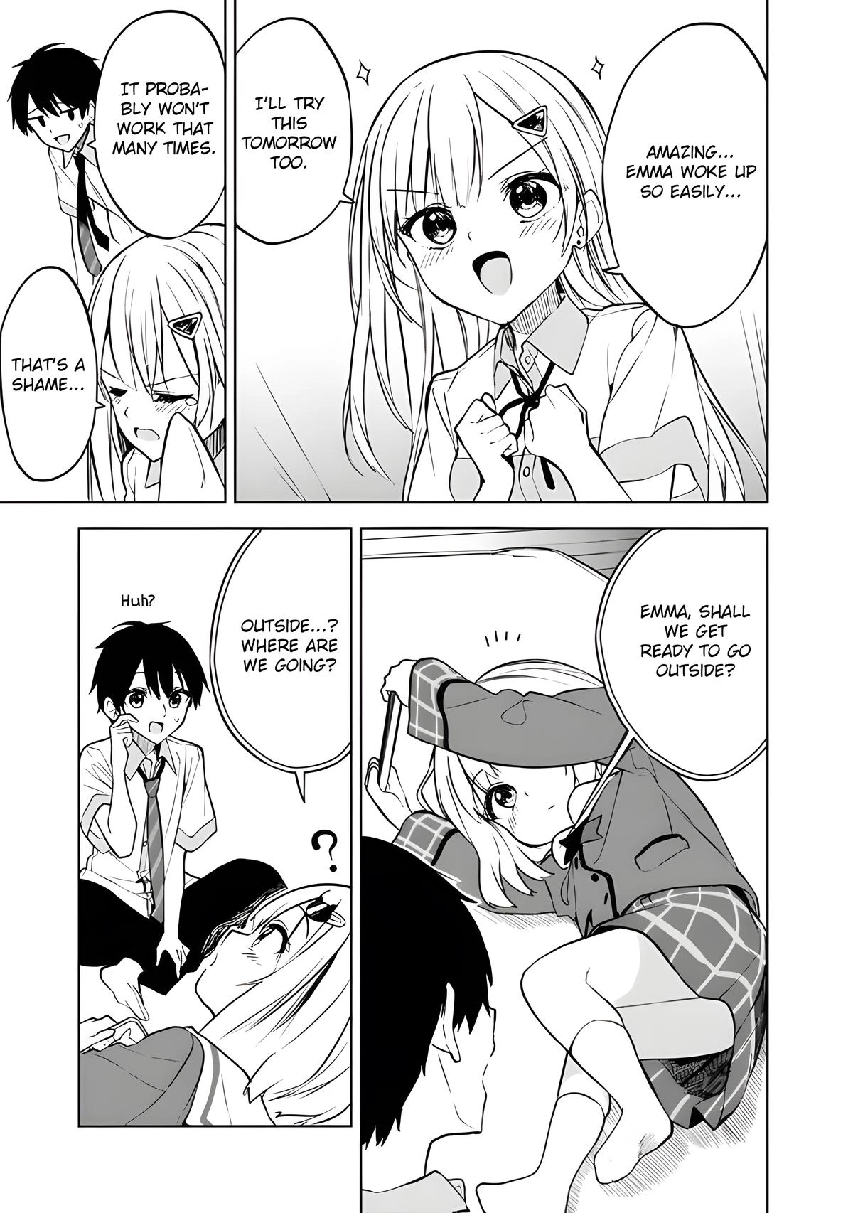 The Story of How a Beautiful Foreign Student Who Lives Next Door Started to Visit My House After I Helped a Lost Little Girl Chapter 15 page 18 - 