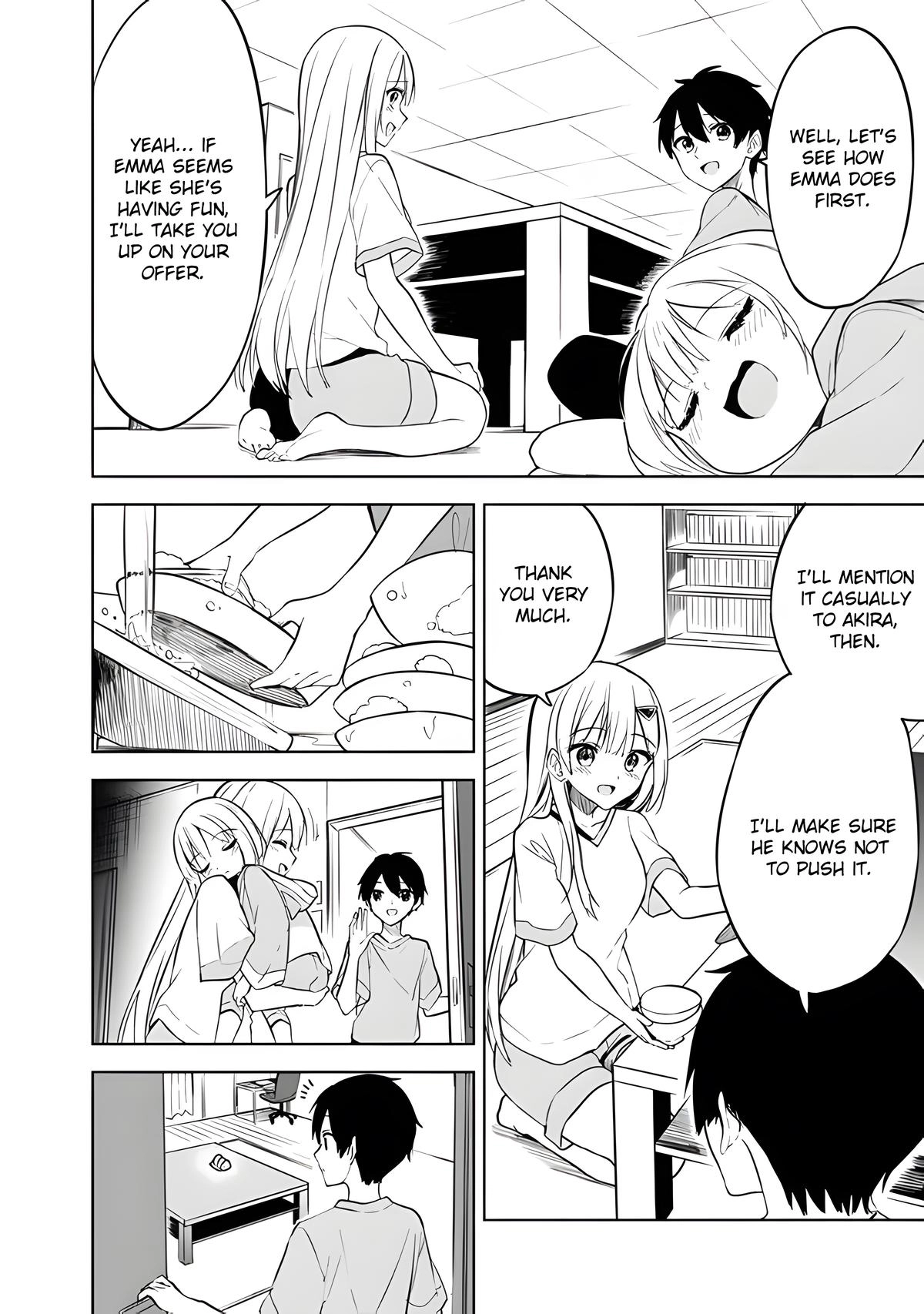 The Story of How a Beautiful Foreign Student Who Lives Next Door Started to Visit My House After I Helped a Lost Little Girl Chapter 15 page 7 - 