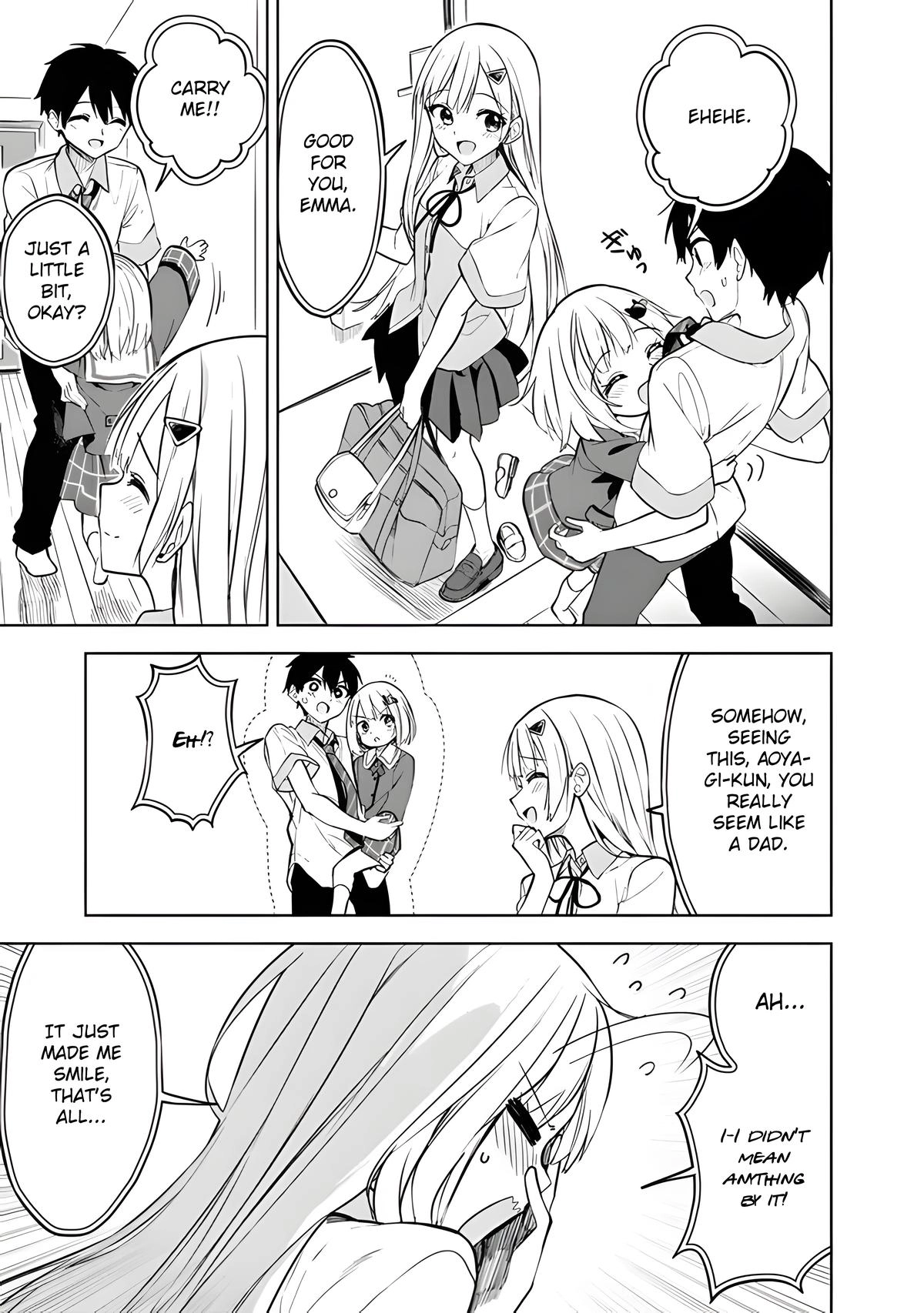 The Story of How a Beautiful Foreign Student Who Lives Next Door Started to Visit My House After I Helped a Lost Little Girl Chapter 15 page 10 - 