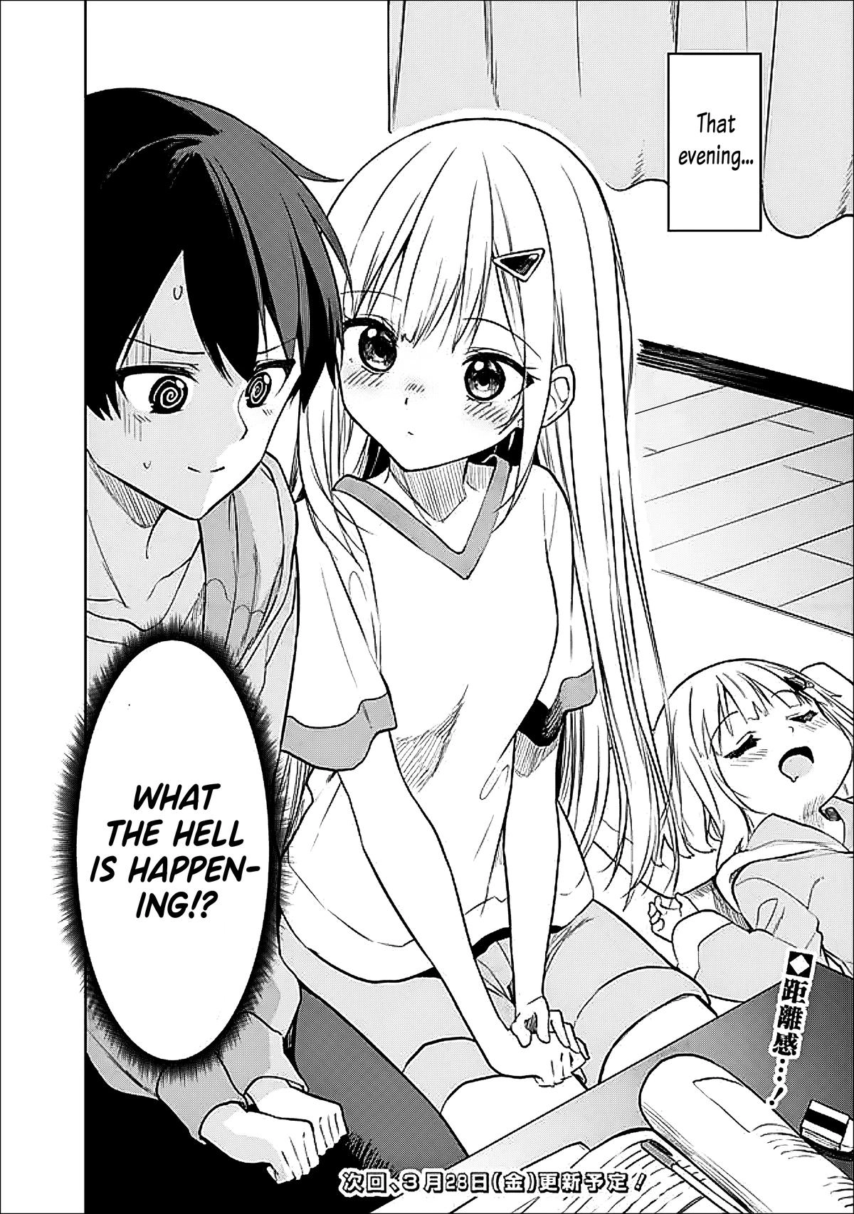 The Story of How a Beautiful Foreign Student Who Lives Next Door Started to Visit My House After I Helped a Lost Little Girl Chapter 16 page 21 - 