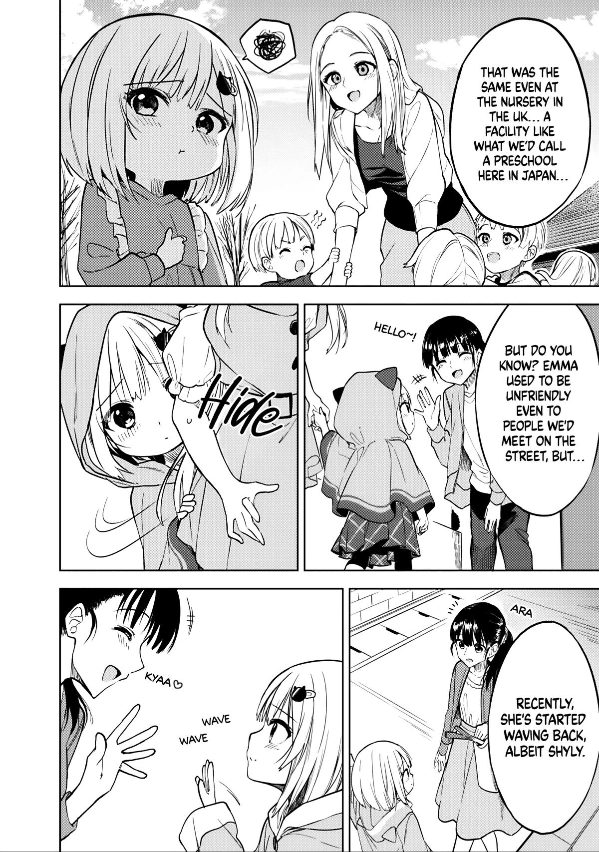The Story of How a Beautiful Foreign Student Who Lives Next Door Started to Visit My House After I Helped a Lost Little Girl Chapter 17 page 12 - 