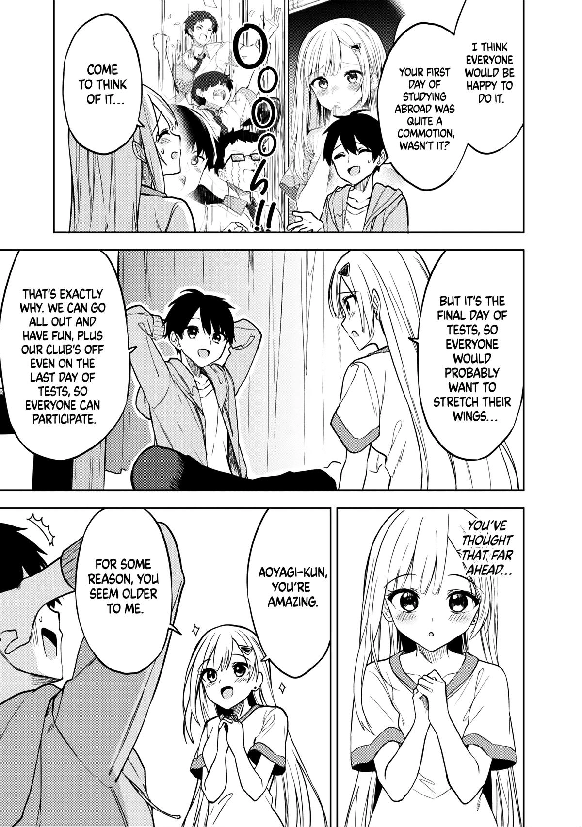 The Story of How a Beautiful Foreign Student Who Lives Next Door Started to Visit My House After I Helped a Lost Little Girl Chapter 17 page 15 - 