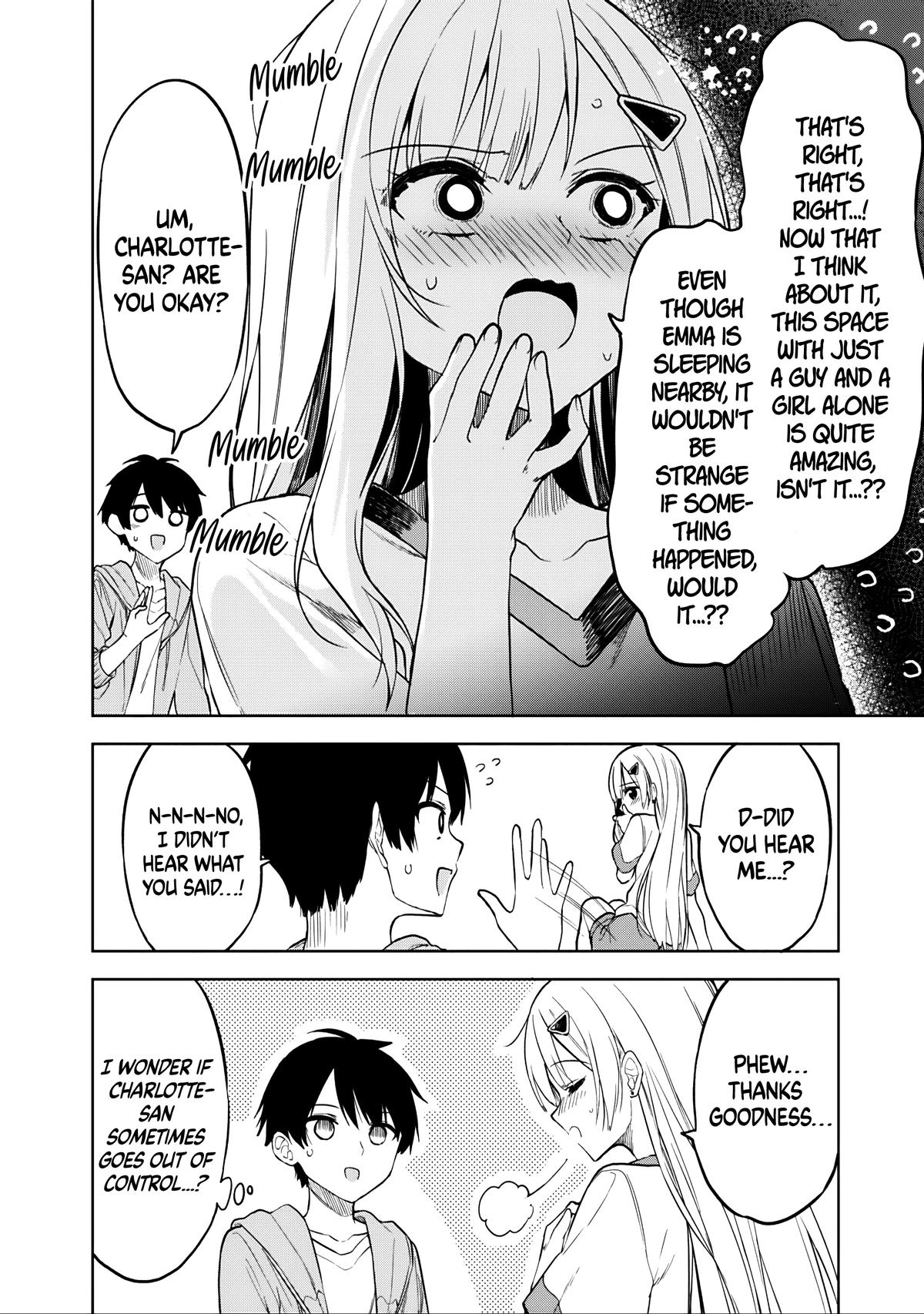 The Story of How a Beautiful Foreign Student Who Lives Next Door Started to Visit My House After I Helped a Lost Little Girl Chapter 17 page 18 - 