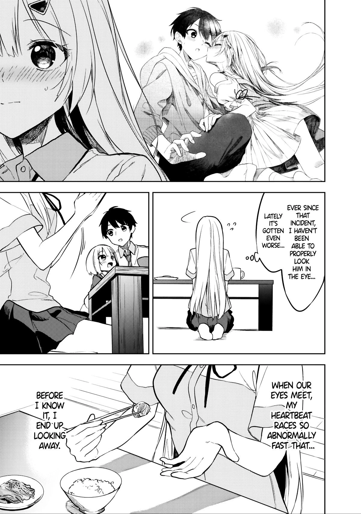 The Story of How a Beautiful Foreign Student Who Lives Next Door Started to Visit My House After I Helped a Lost Little Girl Chapter 18 page 12 - 