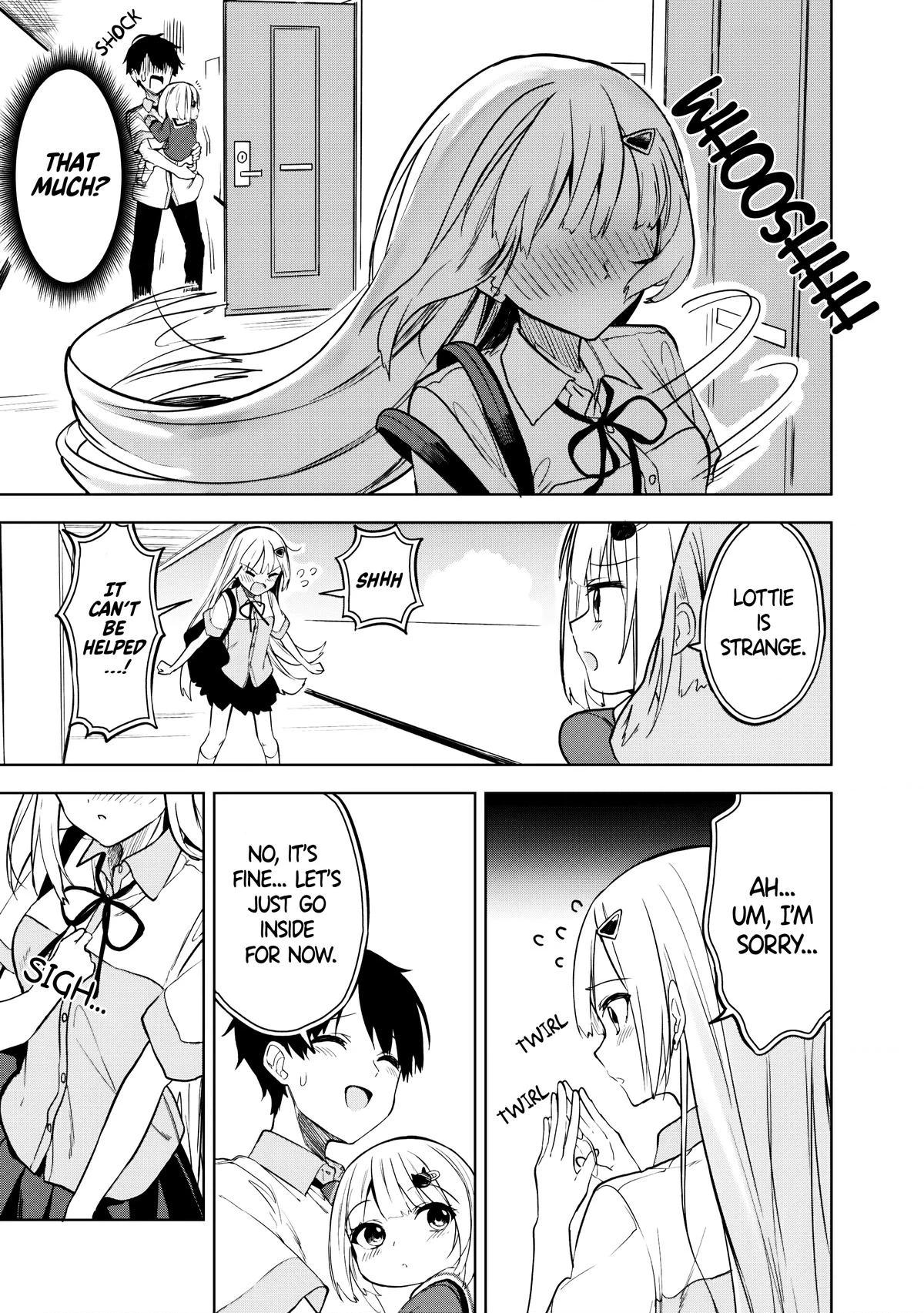 The Story of How a Beautiful Foreign Student Who Lives Next Door Started to Visit My House After I Helped a Lost Little Girl Chapter 18 page 8 - 