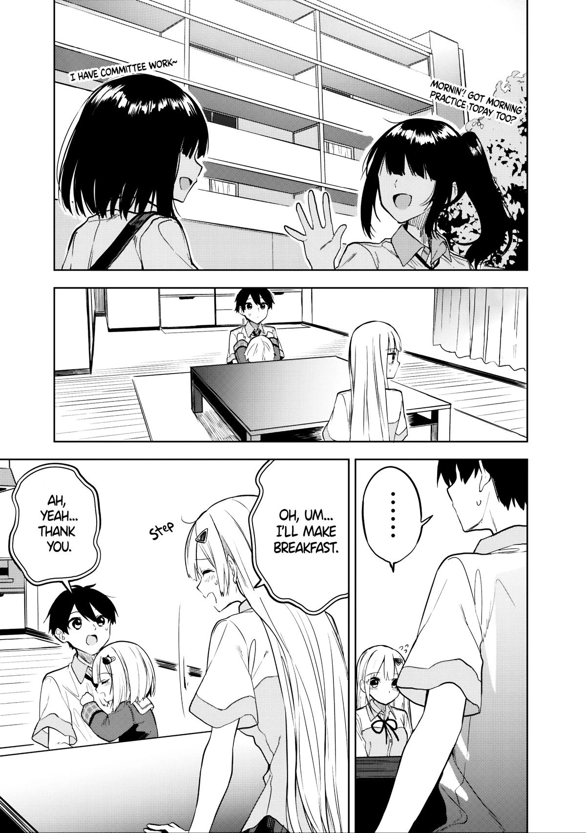 The Story of How a Beautiful Foreign Student Who Lives Next Door Started to Visit My House After I Helped a Lost Little Girl Chapter 18 page 10 - 