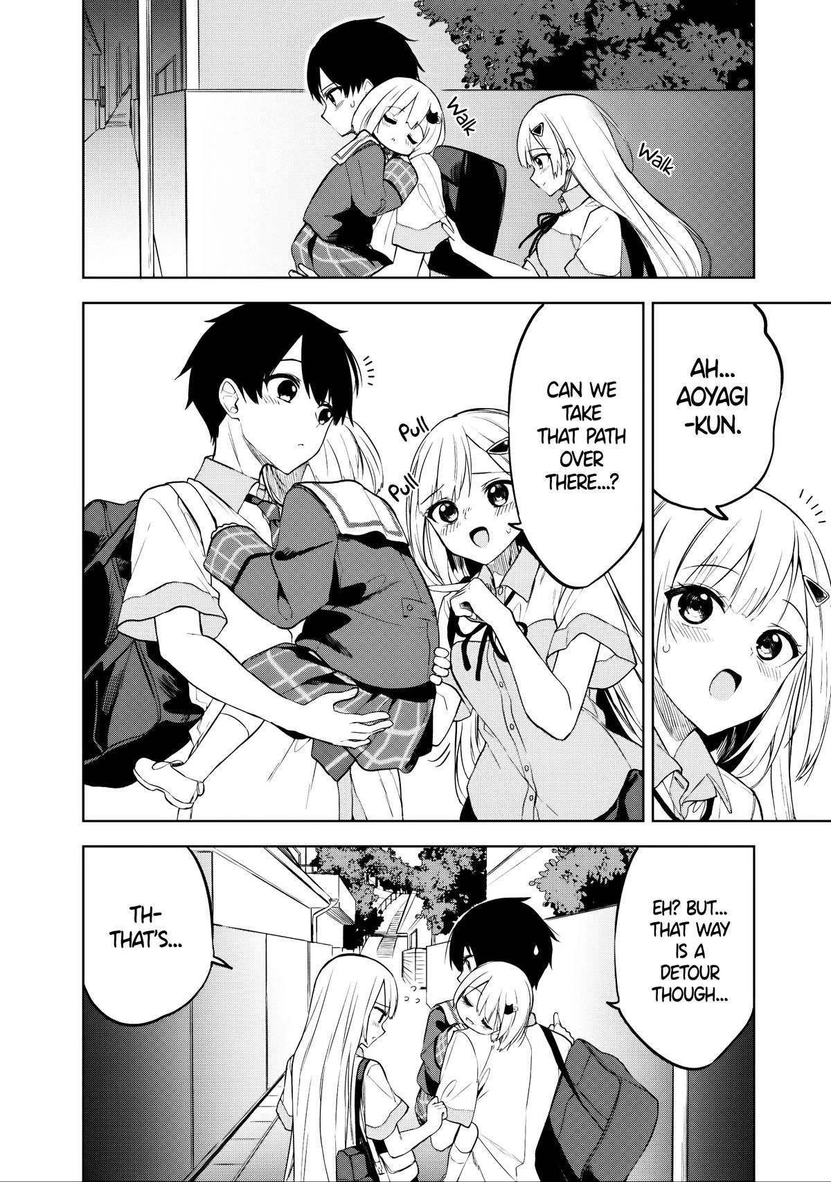 The Story of How a Beautiful Foreign Student Who Lives Next Door Started to Visit My House After I Helped a Lost Little Girl Chapter 19 page 12 - 