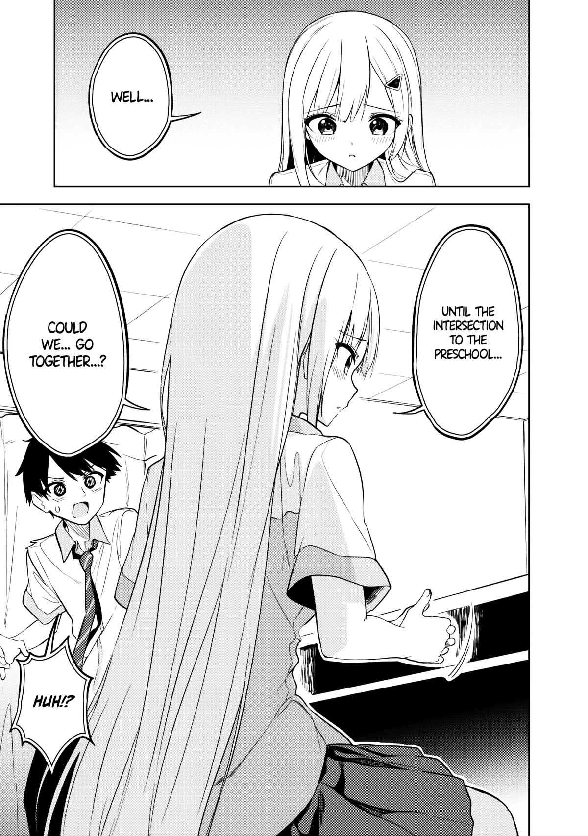 The Story of How a Beautiful Foreign Student Who Lives Next Door Started to Visit My House After I Helped a Lost Little Girl Chapter 19 page 3 - 