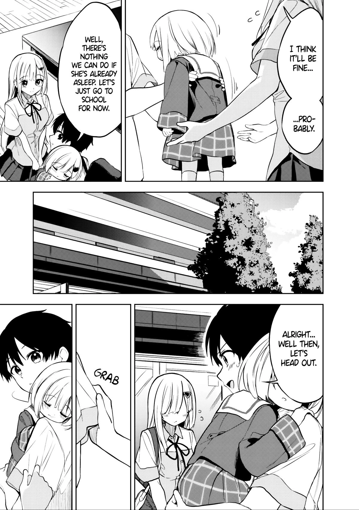 The Story of How a Beautiful Foreign Student Who Lives Next Door Started to Visit My House After I Helped a Lost Little Girl Chapter 19 page 9 - 