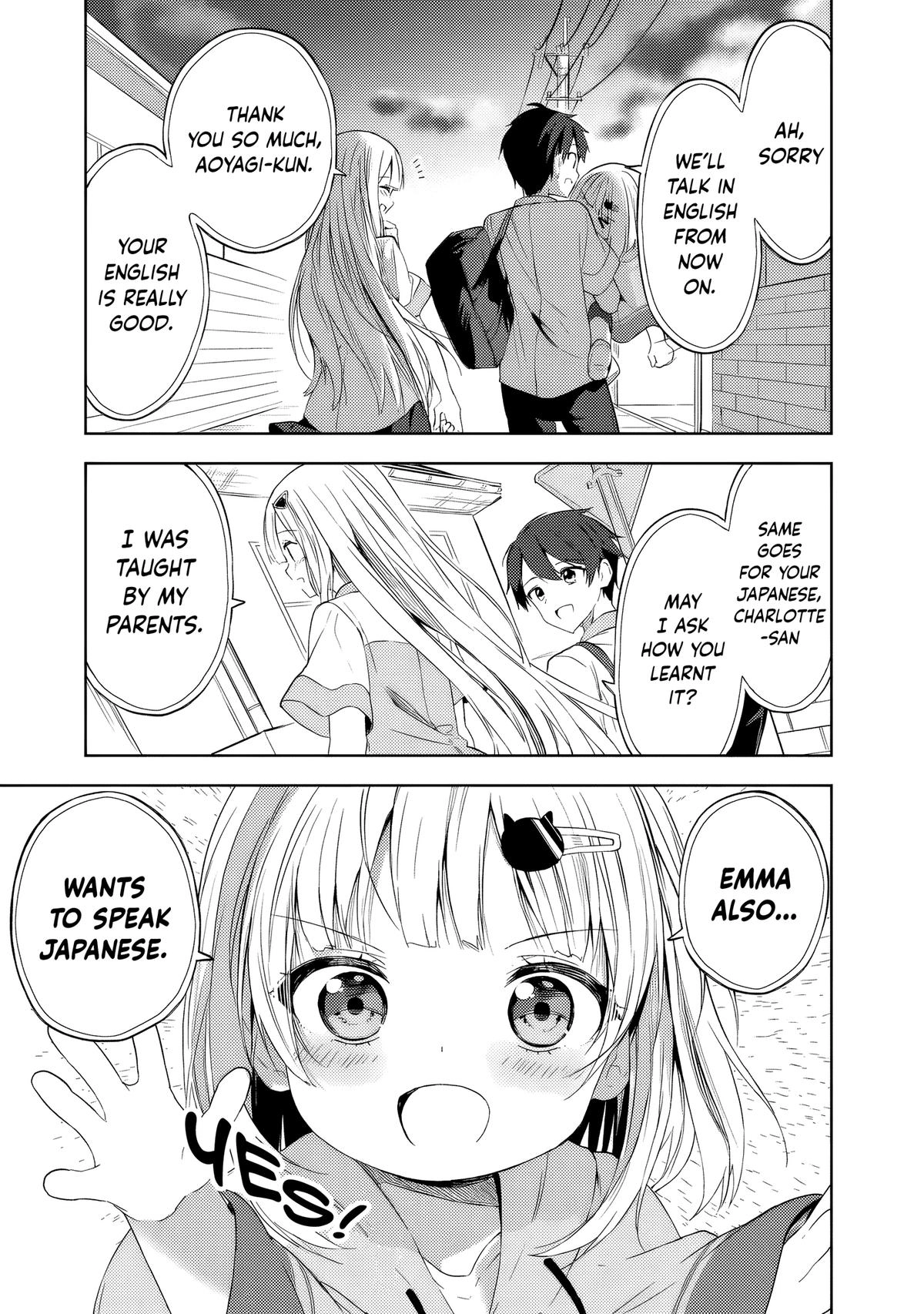 The Story of How a Beautiful Foreign Student Who Lives Next Door Started to Visit My House After I Helped a Lost Little Girl Chapter 2 page 12 - 
