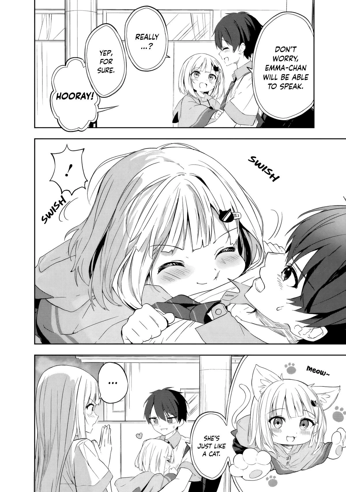 The Story of How a Beautiful Foreign Student Who Lives Next Door Started to Visit My House After I Helped a Lost Little Girl Chapter 2 page 13 - 