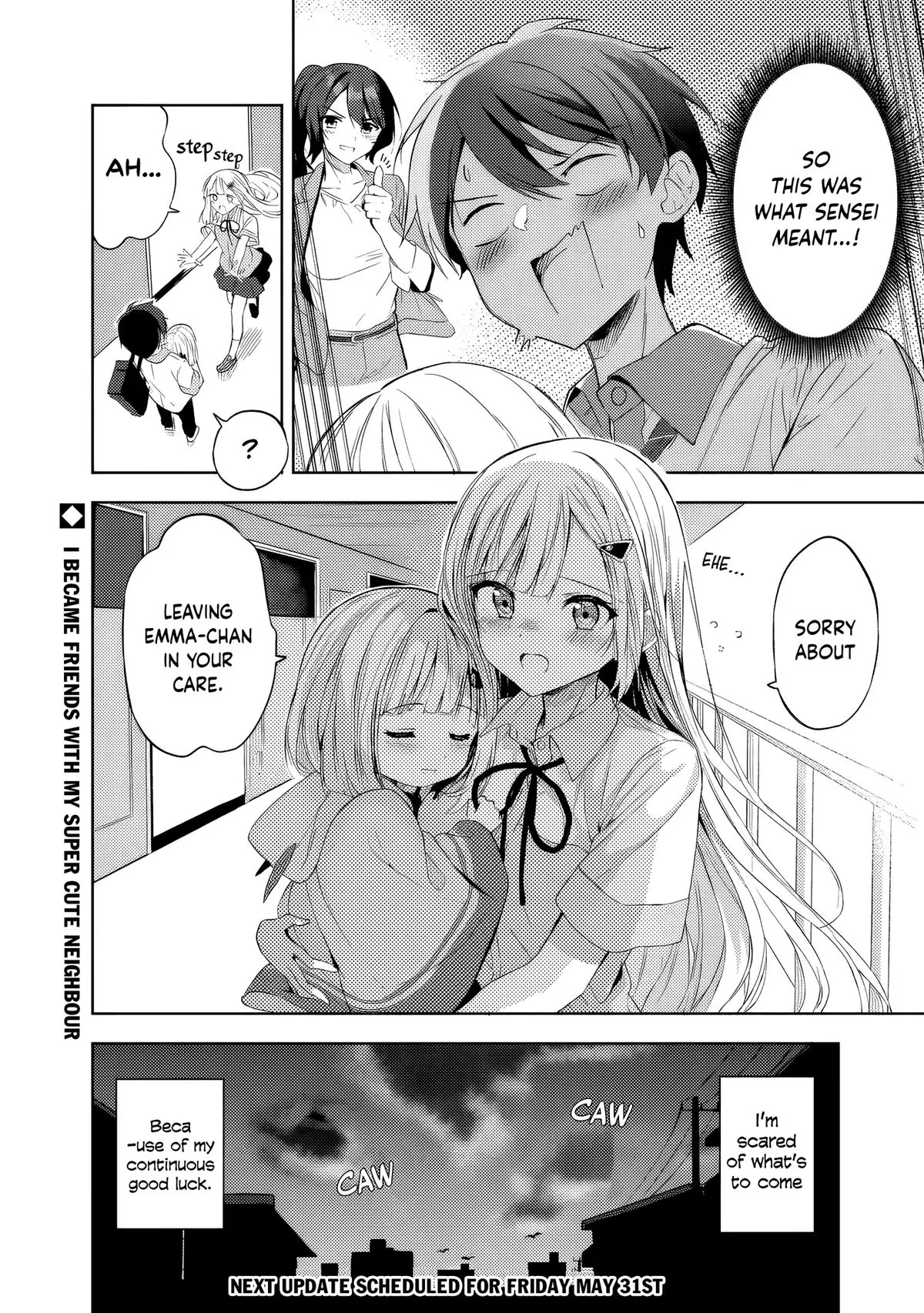The Story of How a Beautiful Foreign Student Who Lives Next Door Started to Visit My House After I Helped a Lost Little Girl Chapter 2 page 25 - 