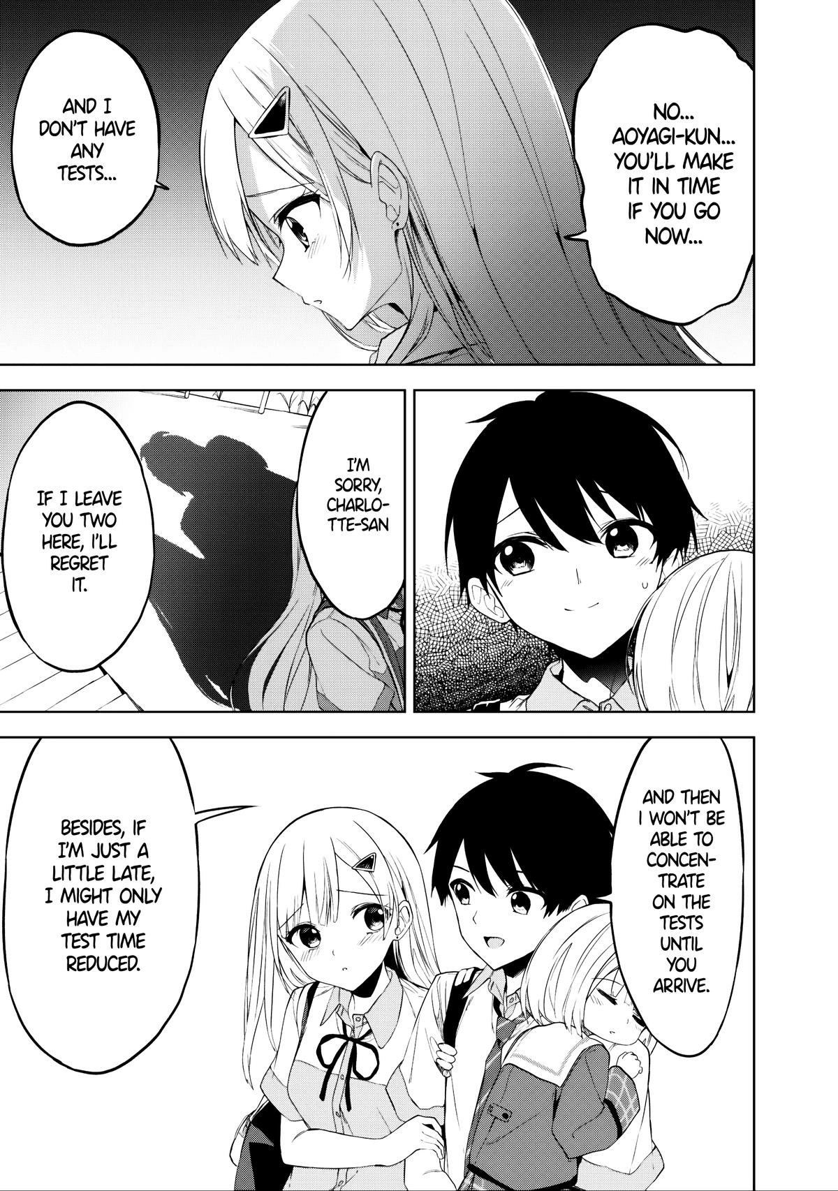 The Story of How a Beautiful Foreign Student Who Lives Next Door Started to Visit My House After I Helped a Lost Little Girl Chapter 20 page 3 - 