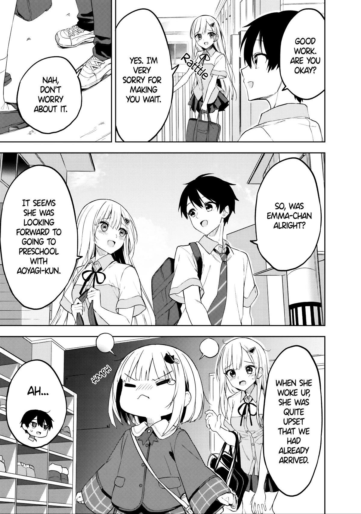 The Story of How a Beautiful Foreign Student Who Lives Next Door Started to Visit My House After I Helped a Lost Little Girl Chapter 20 page 9 - 