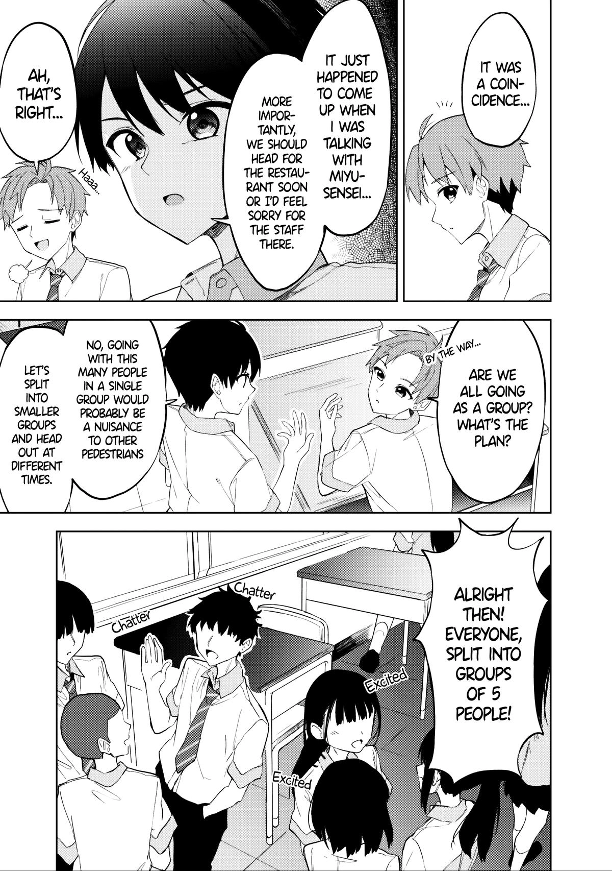 The Story of How a Beautiful Foreign Student Who Lives Next Door Started to Visit My House After I Helped a Lost Little Girl Chapter 21 page 15 - 