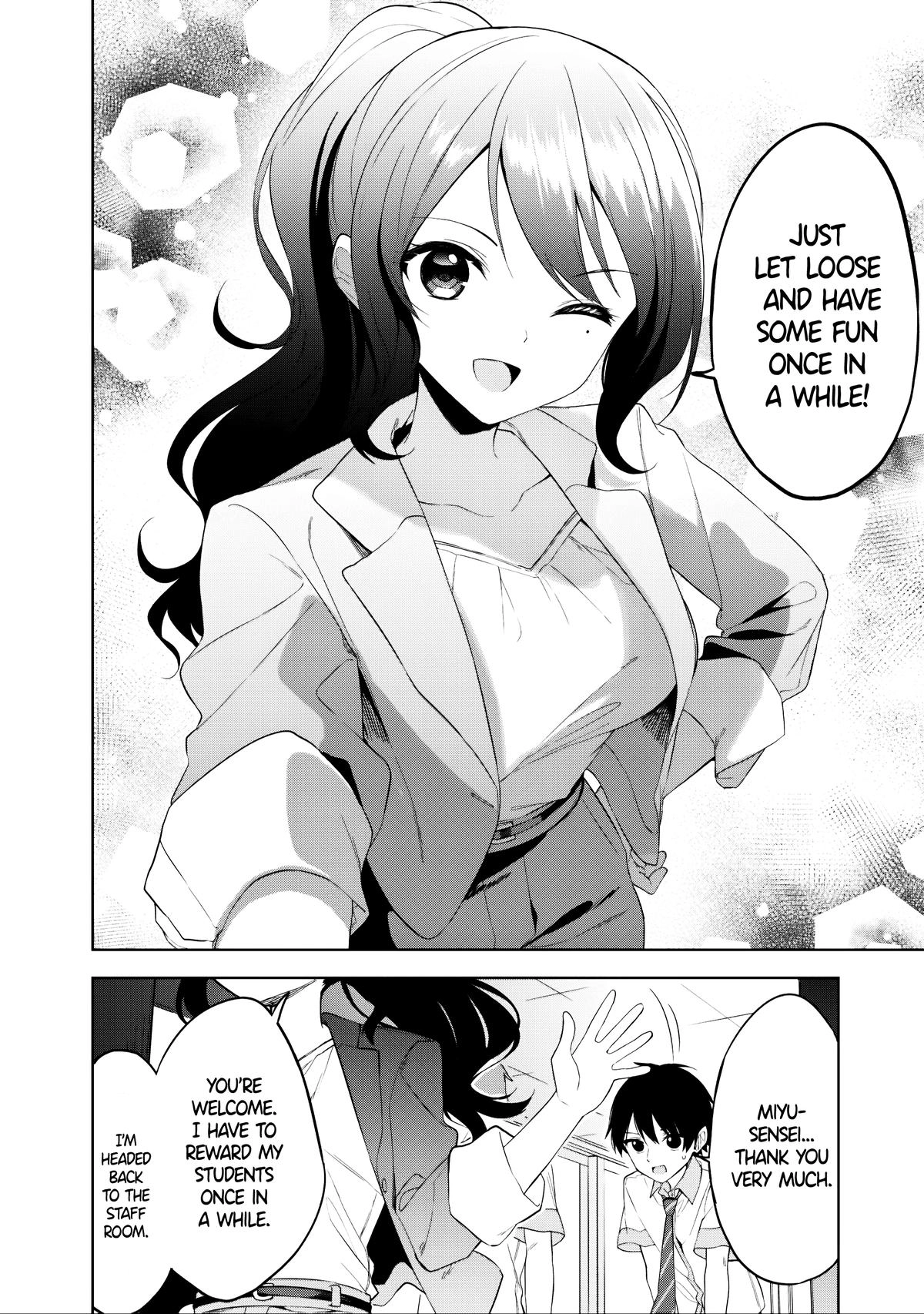 The Story of How a Beautiful Foreign Student Who Lives Next Door Started to Visit My House After I Helped a Lost Little Girl Chapter 21 page 10 - 