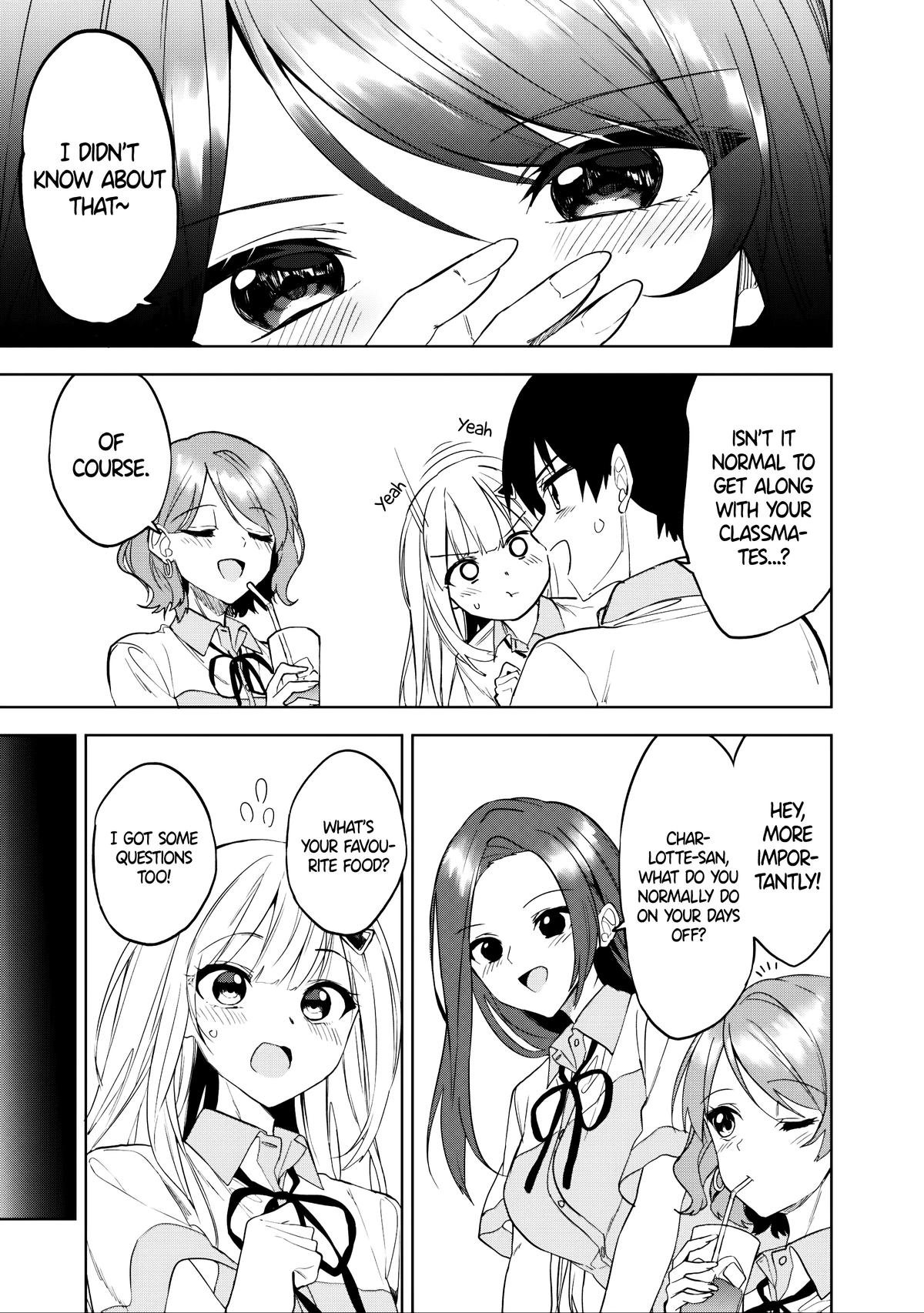 The Story of How a Beautiful Foreign Student Who Lives Next Door Started to Visit My House After I Helped a Lost Little Girl Chapter 22 page 11 - 
