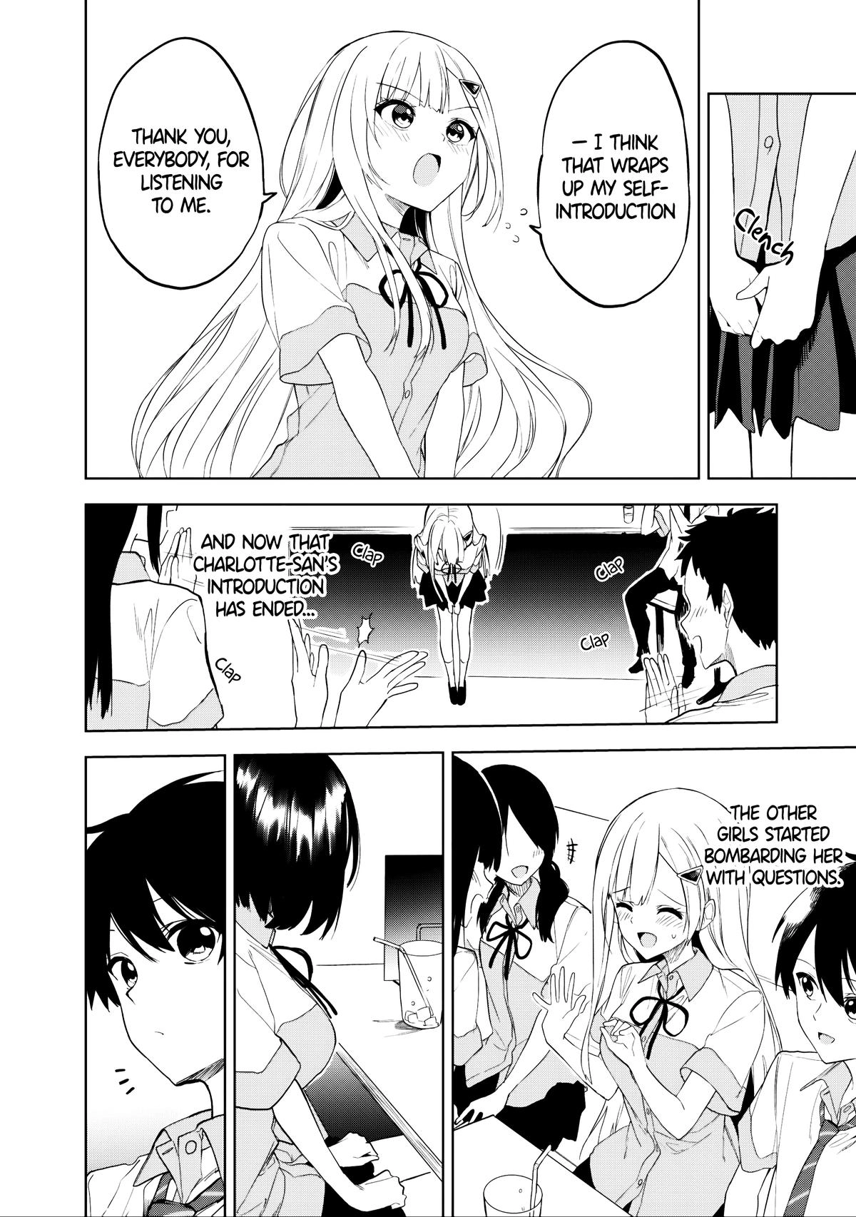 The Story of How a Beautiful Foreign Student Who Lives Next Door Started to Visit My House After I Helped a Lost Little Girl Chapter 22 page 12 - 