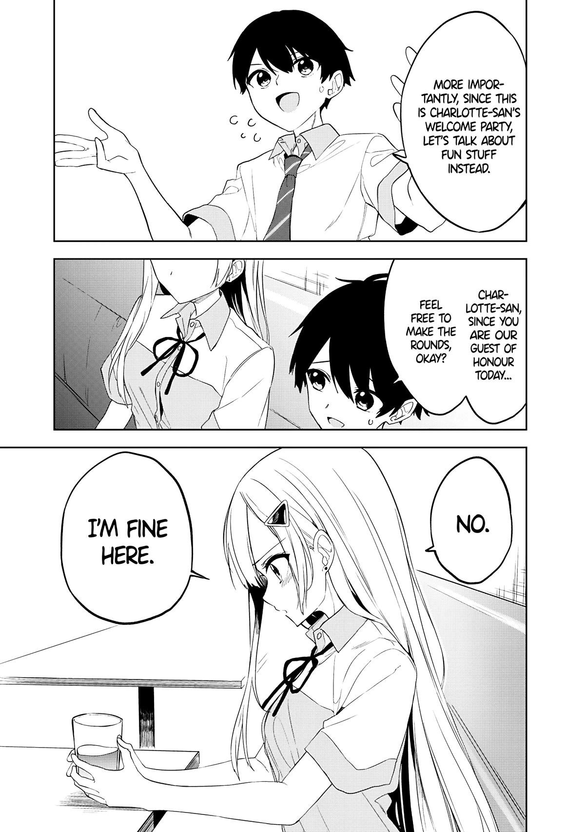 The Story of How a Beautiful Foreign Student Who Lives Next Door Started to Visit My House After I Helped a Lost Little Girl Chapter 23 page 7 - 