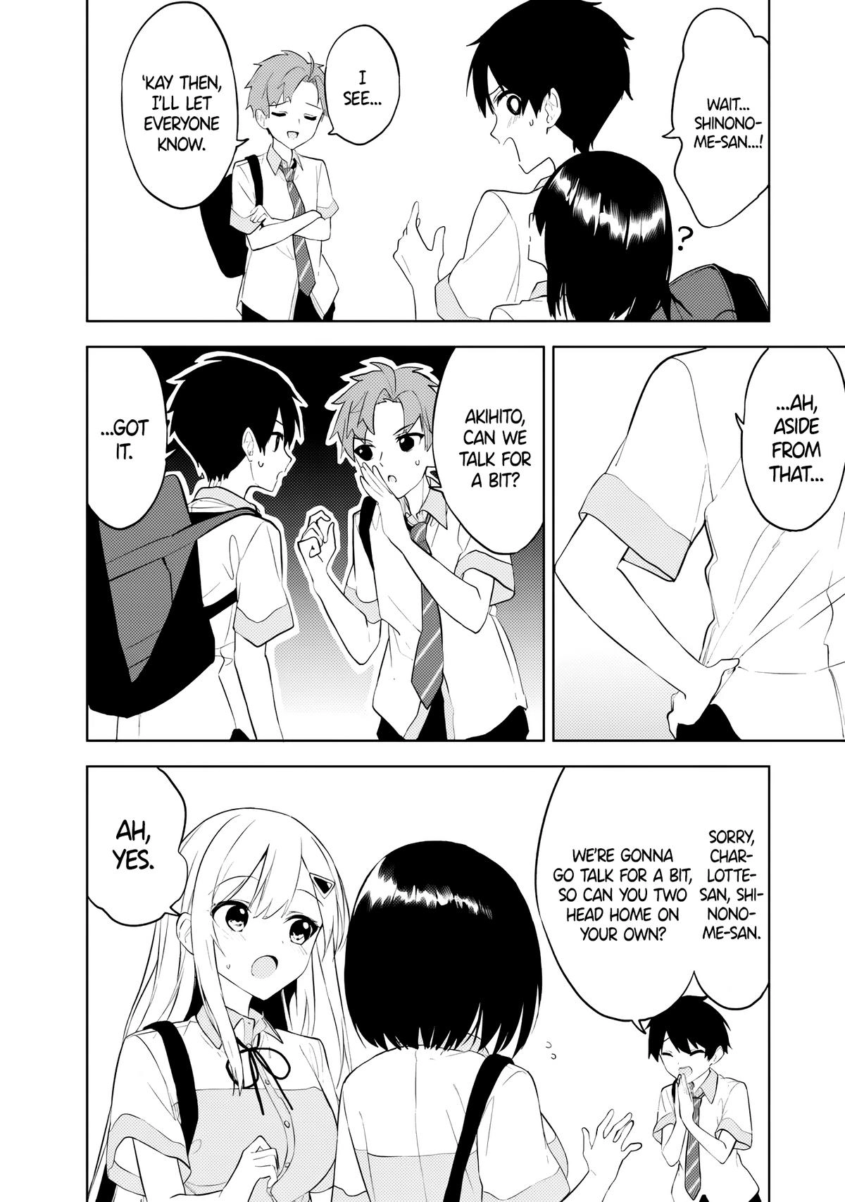 The Story of How a Beautiful Foreign Student Who Lives Next Door Started to Visit My House After I Helped a Lost Little Girl Chapter 25 page 12 - 
