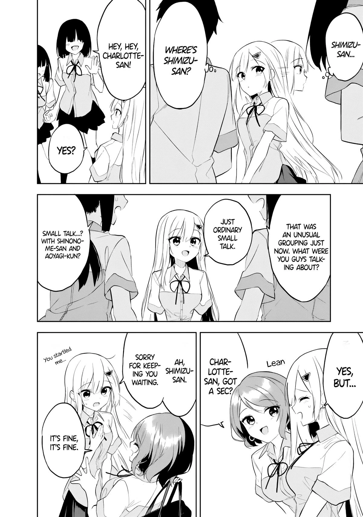 The Story of How a Beautiful Foreign Student Who Lives Next Door Started to Visit My House After I Helped a Lost Little Girl Chapter 25 page 14 - 