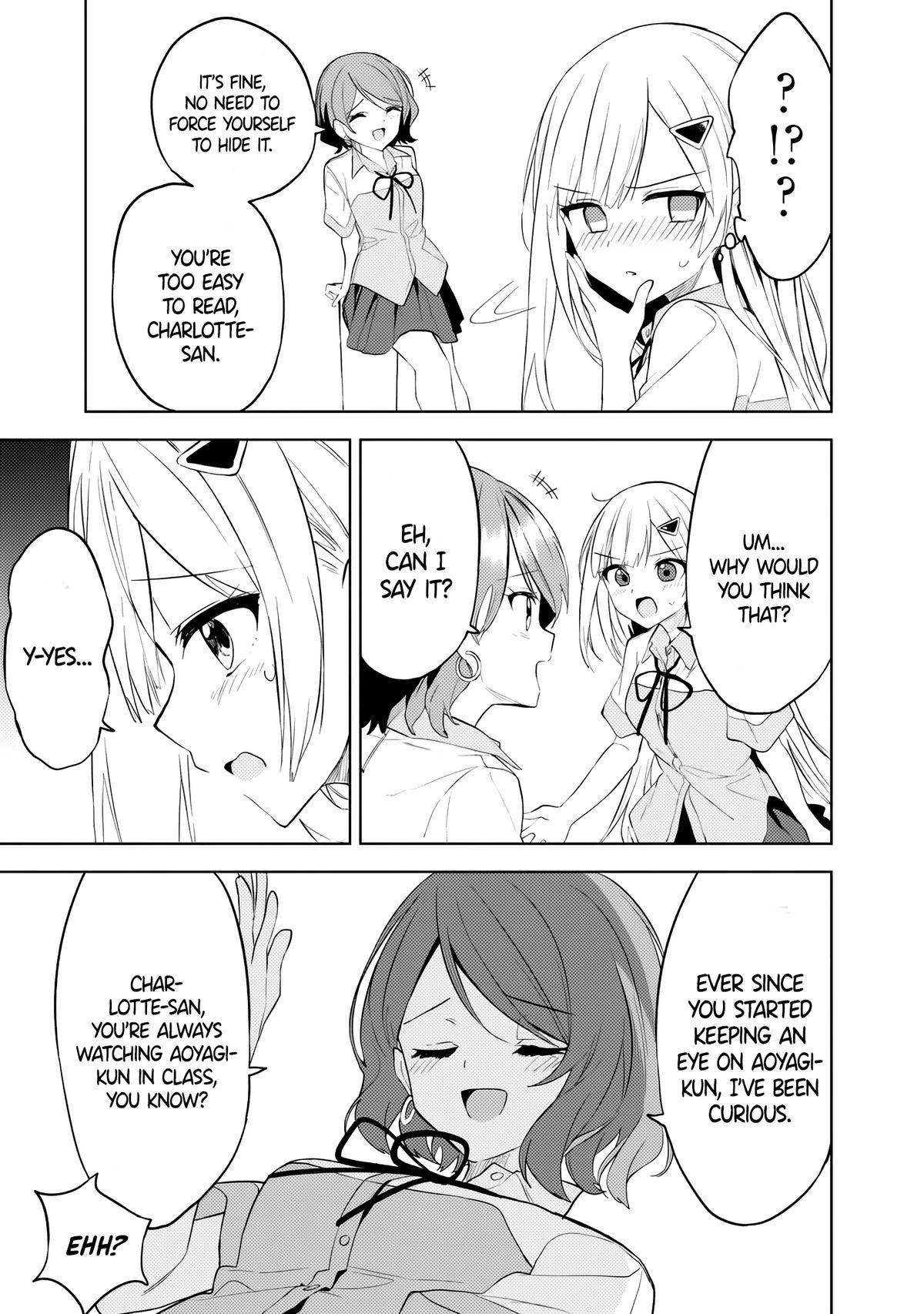 The Story of How a Beautiful Foreign Student Who Lives Next Door Started to Visit My House After I Helped a Lost Little Girl Chapter 25 page 19 - 