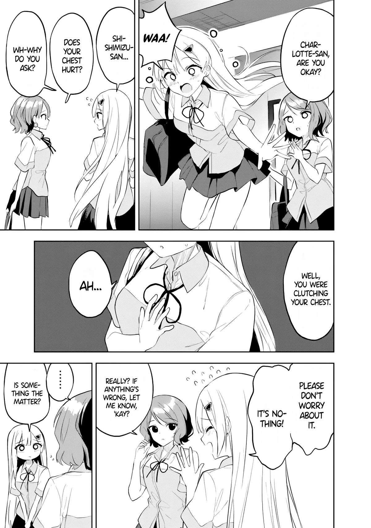 The Story of How a Beautiful Foreign Student Who Lives Next Door Started to Visit My House After I Helped a Lost Little Girl Chapter 25 page 3 - 