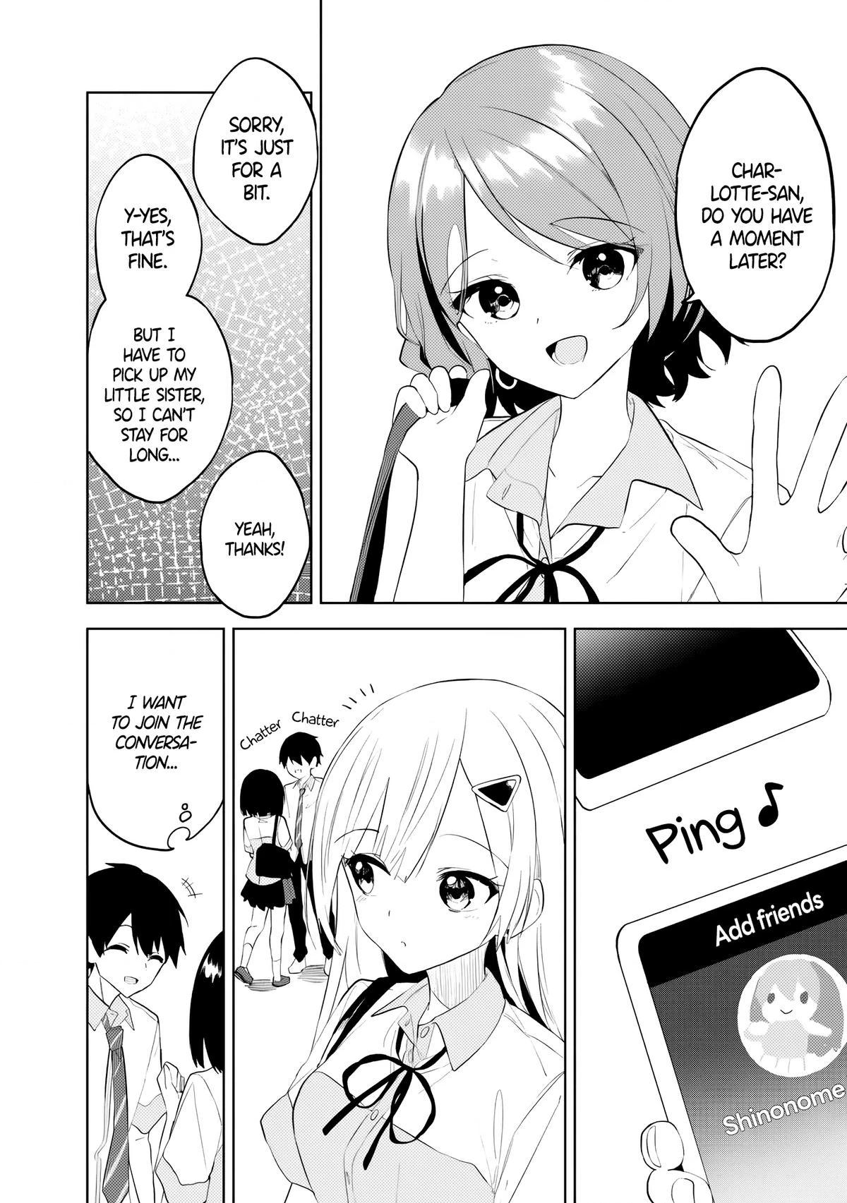 The Story of How a Beautiful Foreign Student Who Lives Next Door Started to Visit My House After I Helped a Lost Little Girl Chapter 25 page 4 - 
