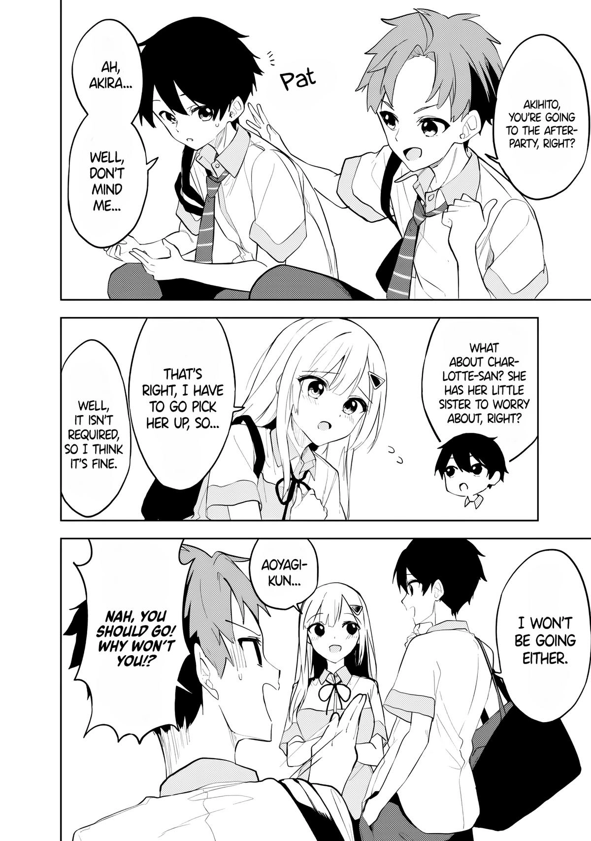 The Story of How a Beautiful Foreign Student Who Lives Next Door Started to Visit My House After I Helped a Lost Little Girl Chapter 25 page 10 - 