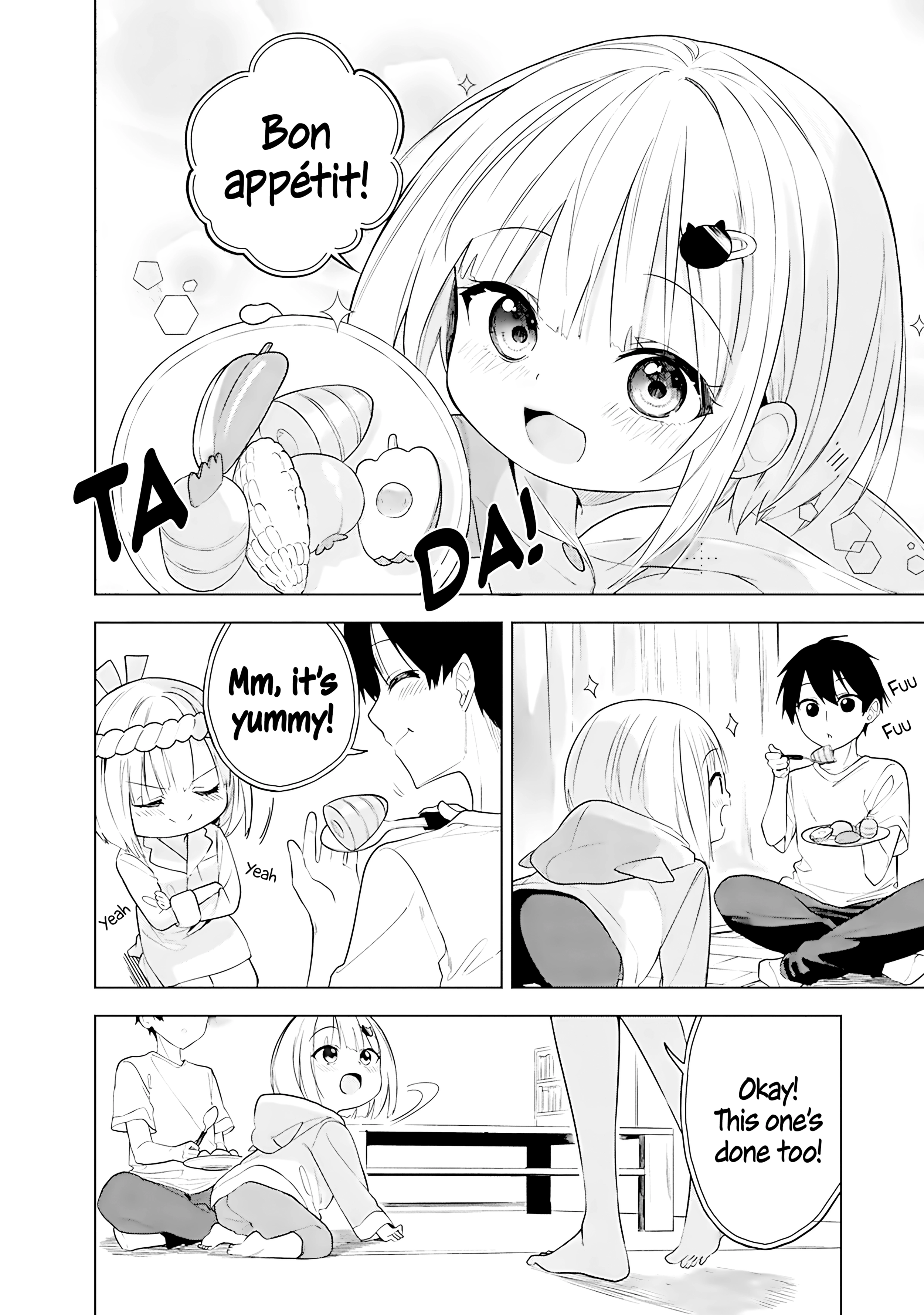 The Story of How a Beautiful Foreign Student Who Lives Next Door Started to Visit My House After I Helped a Lost Little Girl Chapter 27.5 page 3 - 