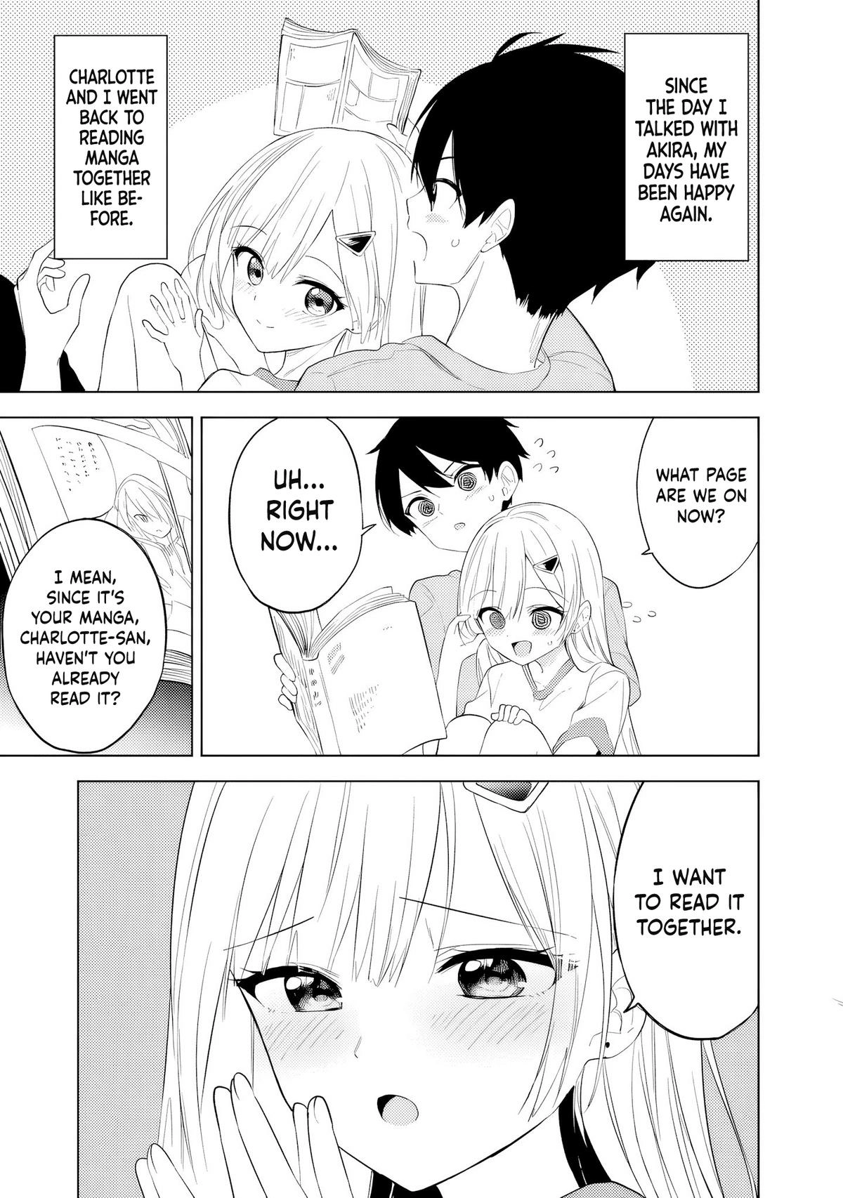The Story of How a Beautiful Foreign Student Who Lives Next Door Started to Visit My House After I Helped a Lost Little Girl Chapter 27 page 18 - 