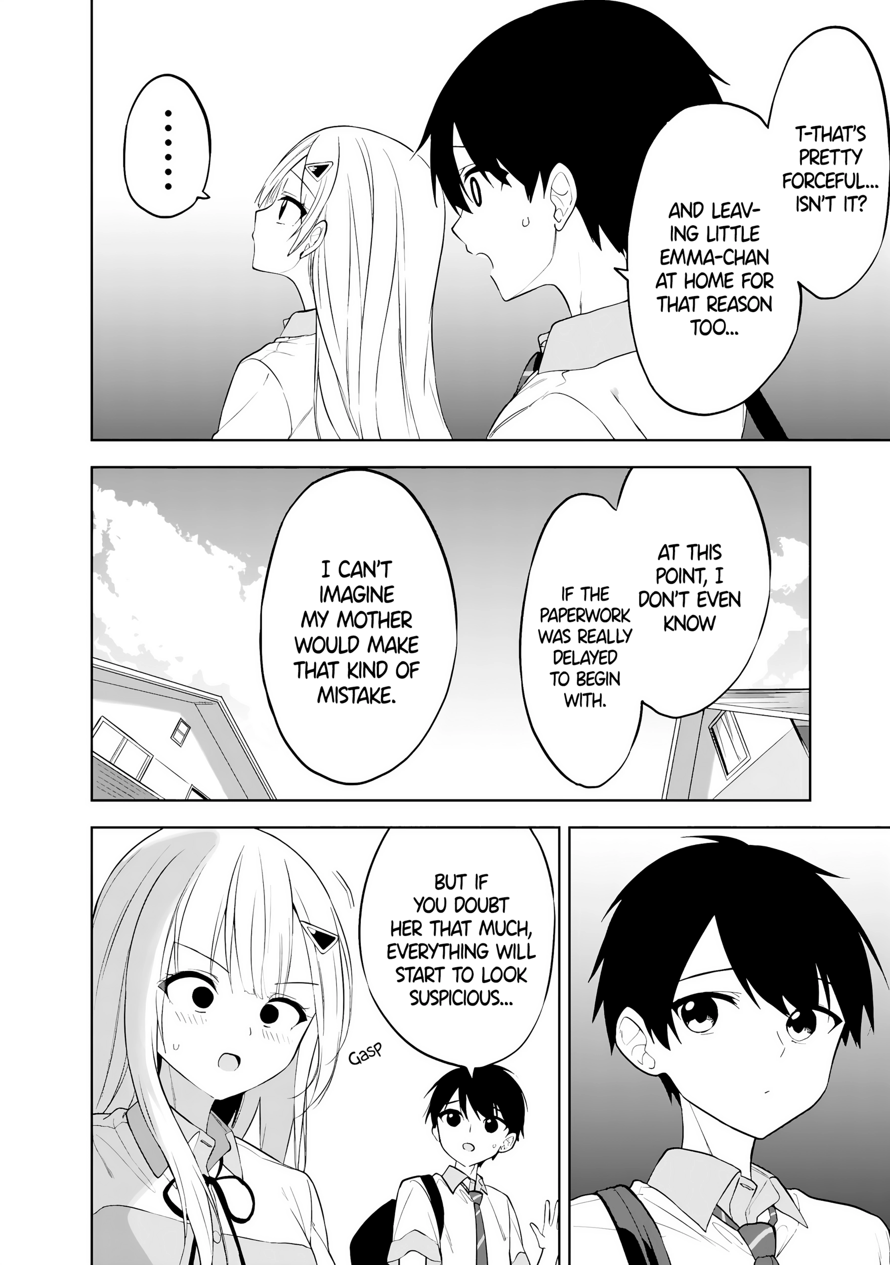 The Story of How a Beautiful Foreign Student Who Lives Next Door Started to Visit My House After I Helped a Lost Little Girl Chapter 28 page 18 - 