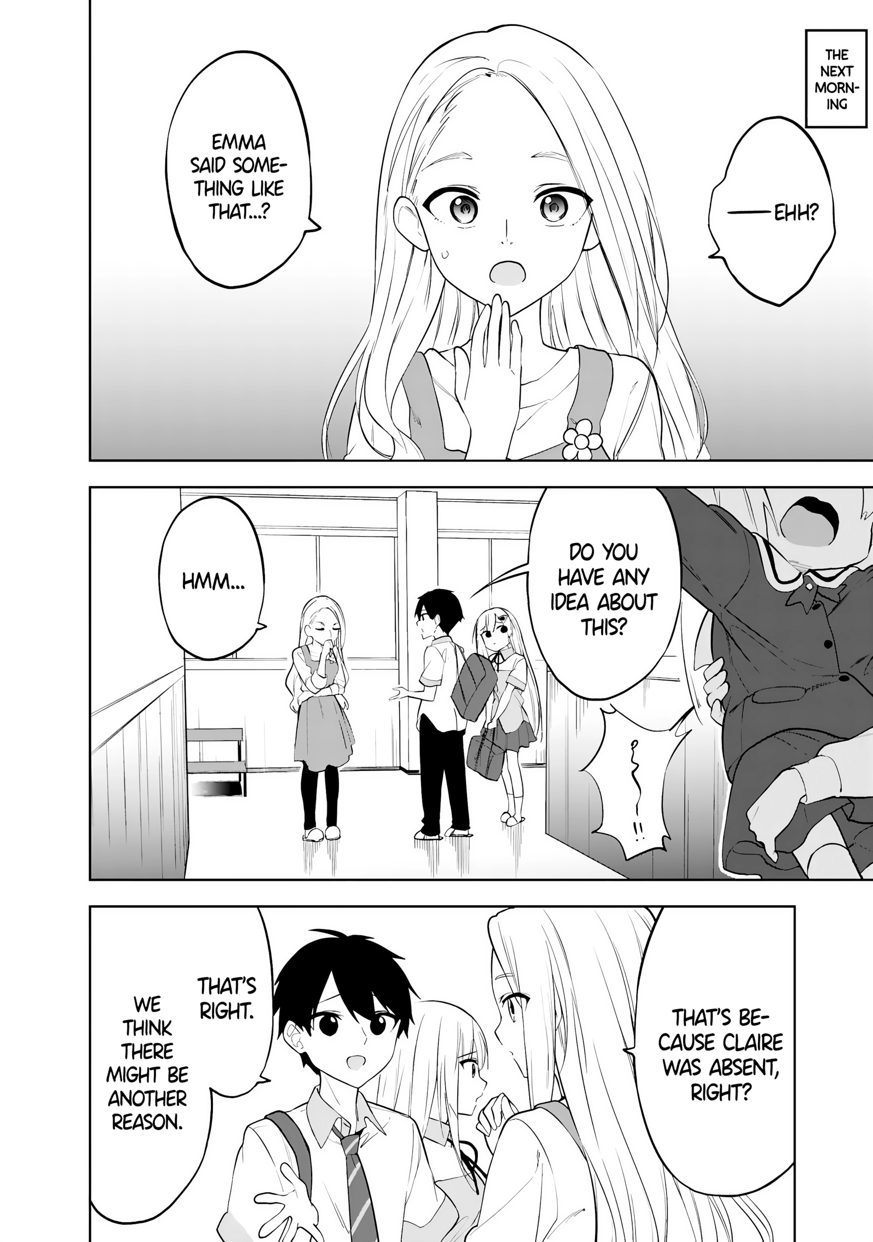 The Story of How a Beautiful Foreign Student Who Lives Next Door Started to Visit My House After I Helped a Lost Little Girl Chapter 28 page 6 - 