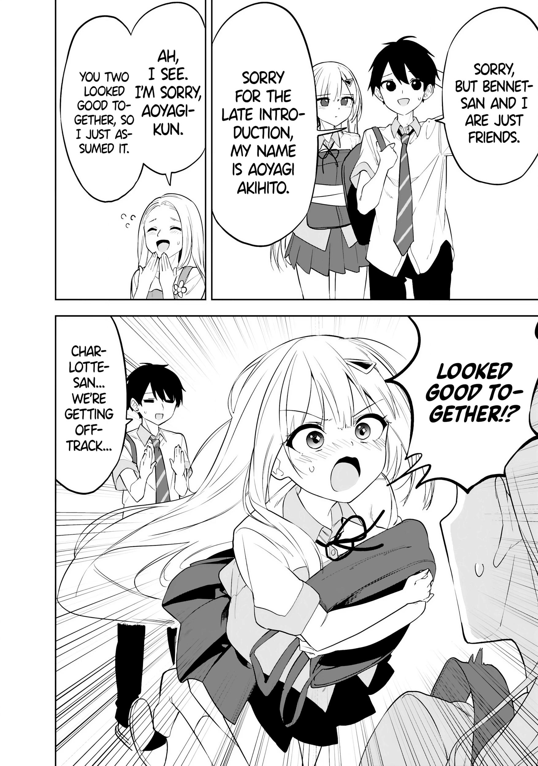 The Story of How a Beautiful Foreign Student Who Lives Next Door Started to Visit My House After I Helped a Lost Little Girl Chapter 28 page 8 - 