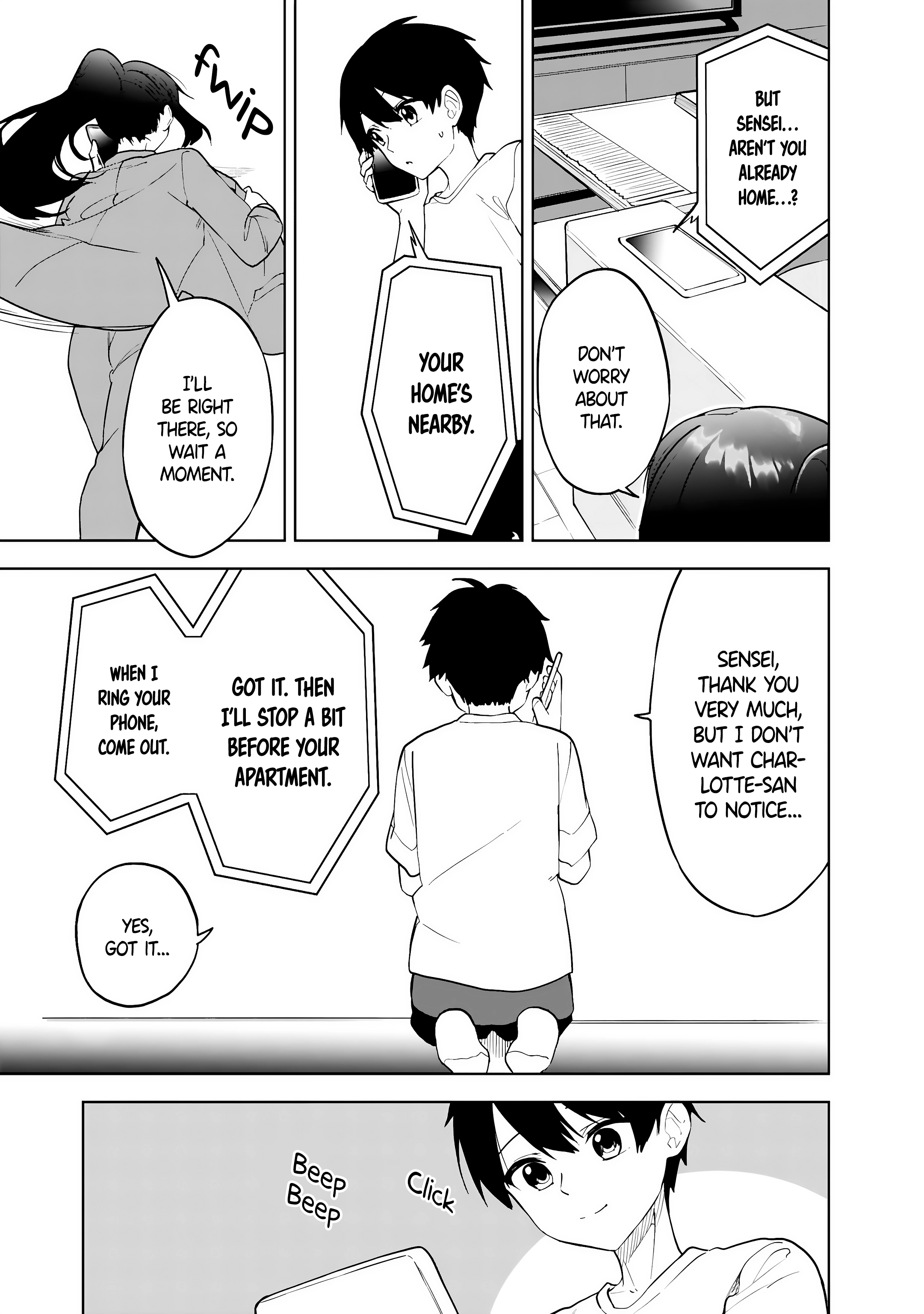 The Story of How a Beautiful Foreign Student Who Lives Next Door Started to Visit My House After I Helped a Lost Little Girl Chapter 29 page 18 - 