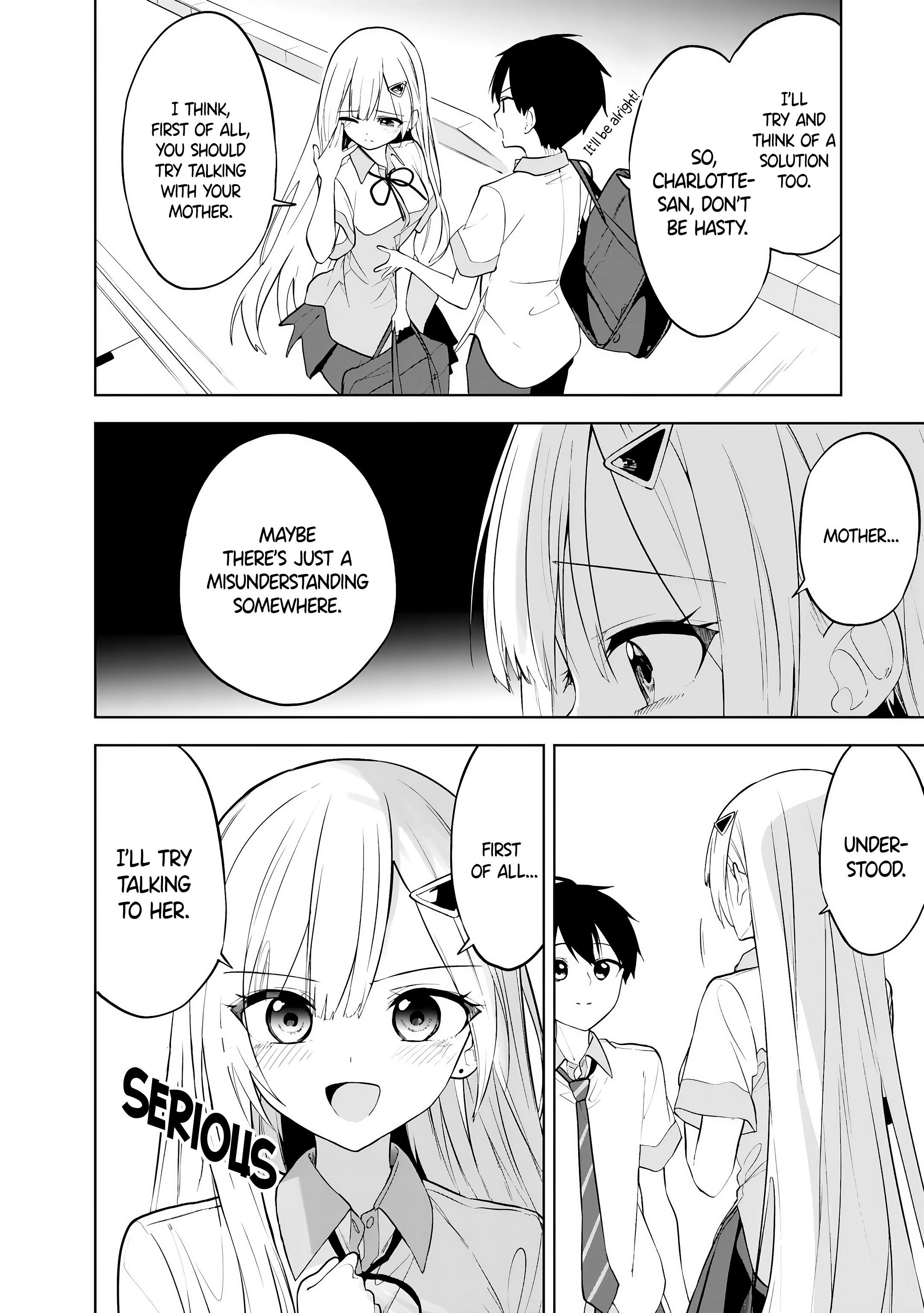 The Story of How a Beautiful Foreign Student Who Lives Next Door Started to Visit My House After I Helped a Lost Little Girl Chapter 29 page 9 - 