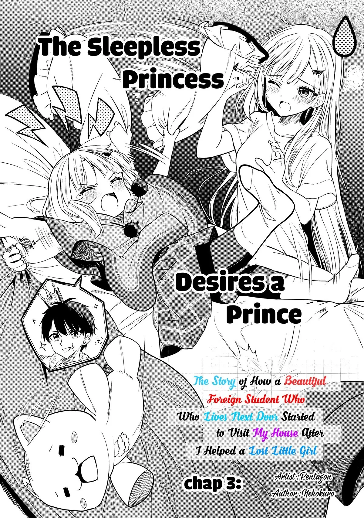 The Story of How a Beautiful Foreign Student Who Lives Next Door Started to Visit My House After I Helped a Lost Little Girl Chapter 3 page 2 - 