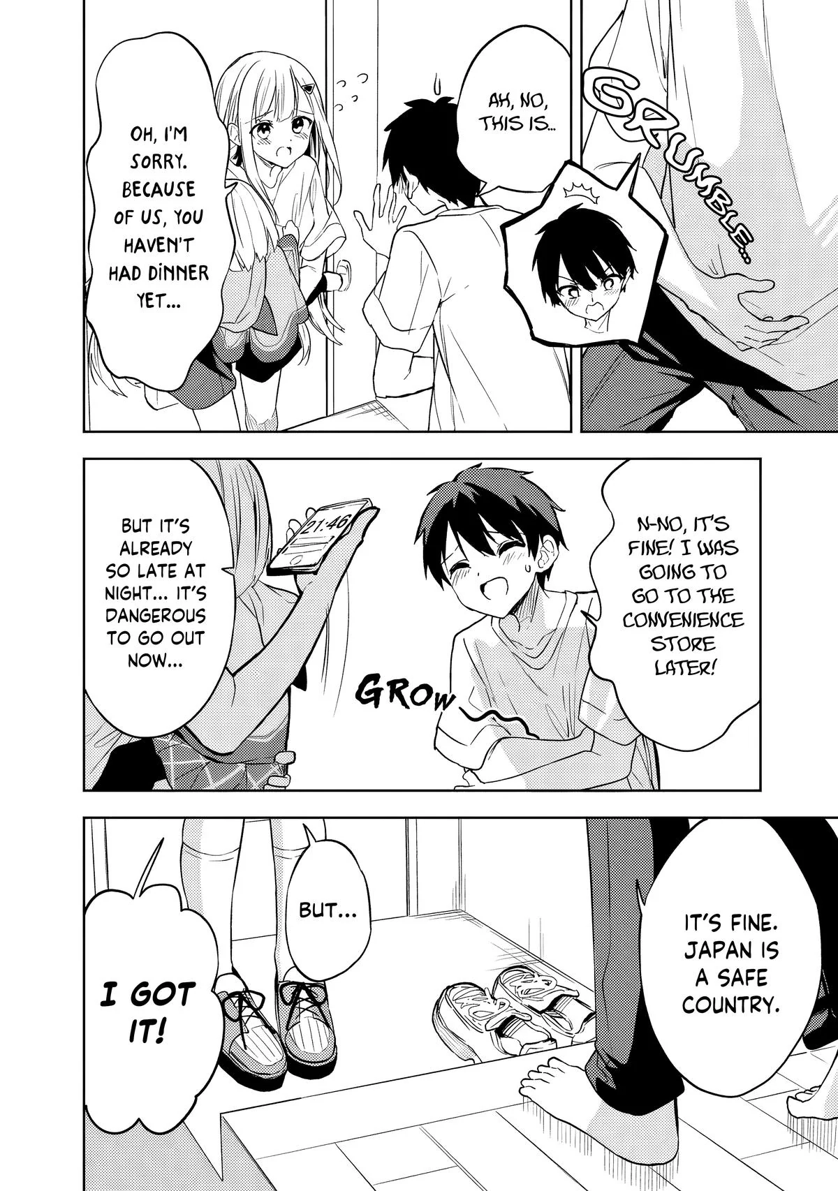 The Story of How a Beautiful Foreign Student Who Lives Next Door Started to Visit My House After I Helped a Lost Little Girl Chapter 3 page 23 - 