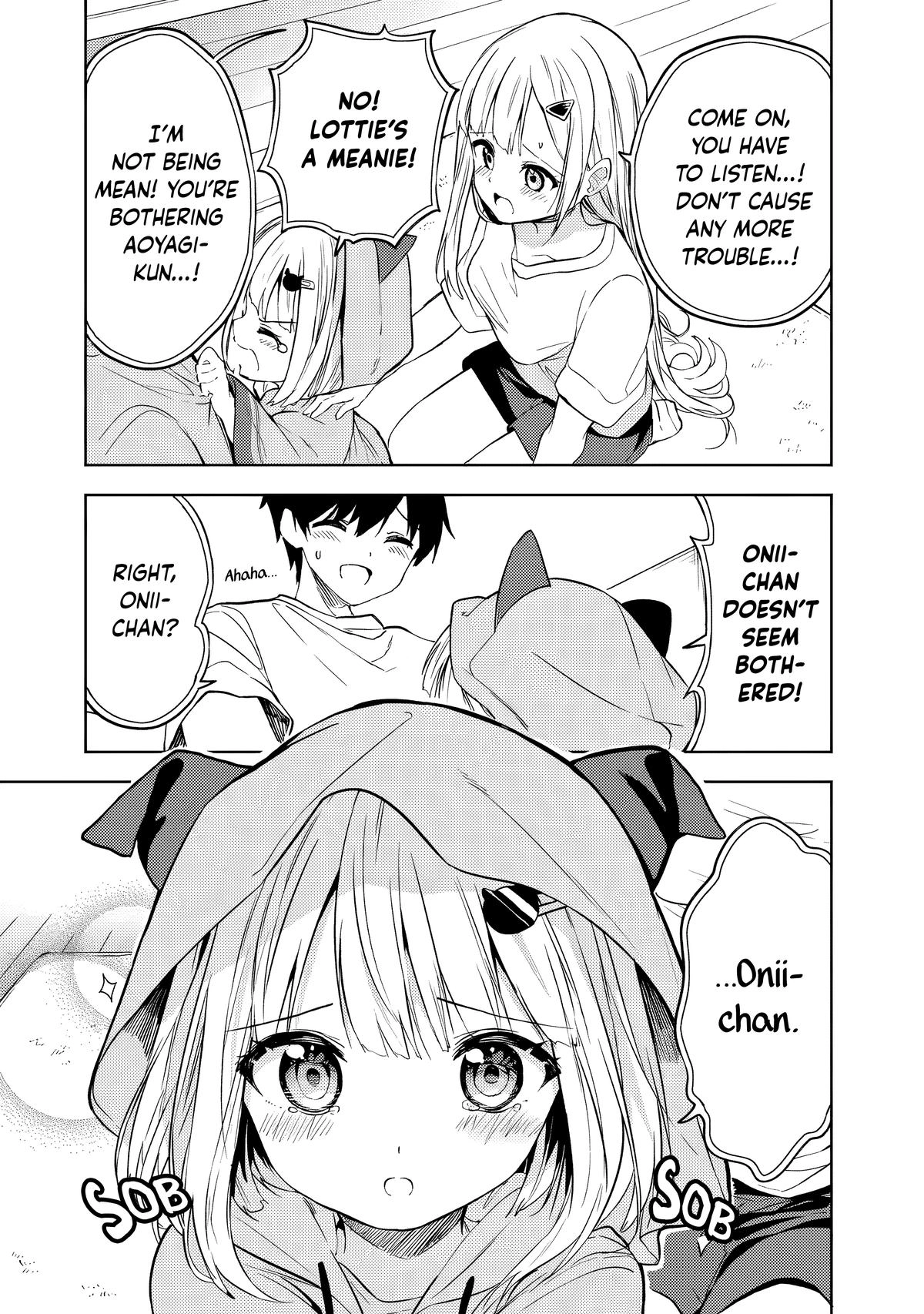 The Story of How a Beautiful Foreign Student Who Lives Next Door Started to Visit My House After I Helped a Lost Little Girl Chapter 3 page 6 - 
