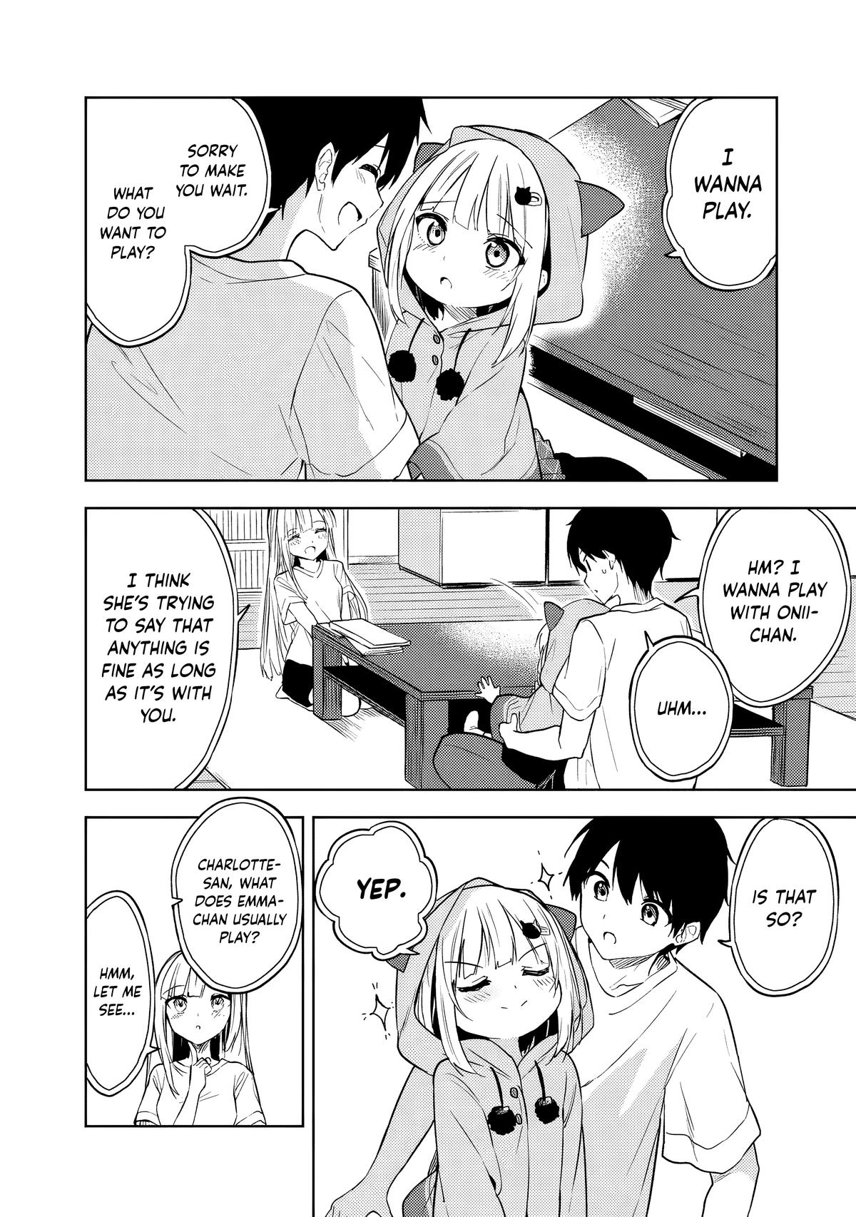The Story of How a Beautiful Foreign Student Who Lives Next Door Started to Visit My House After I Helped a Lost Little Girl Chapter 3 page 9 - 