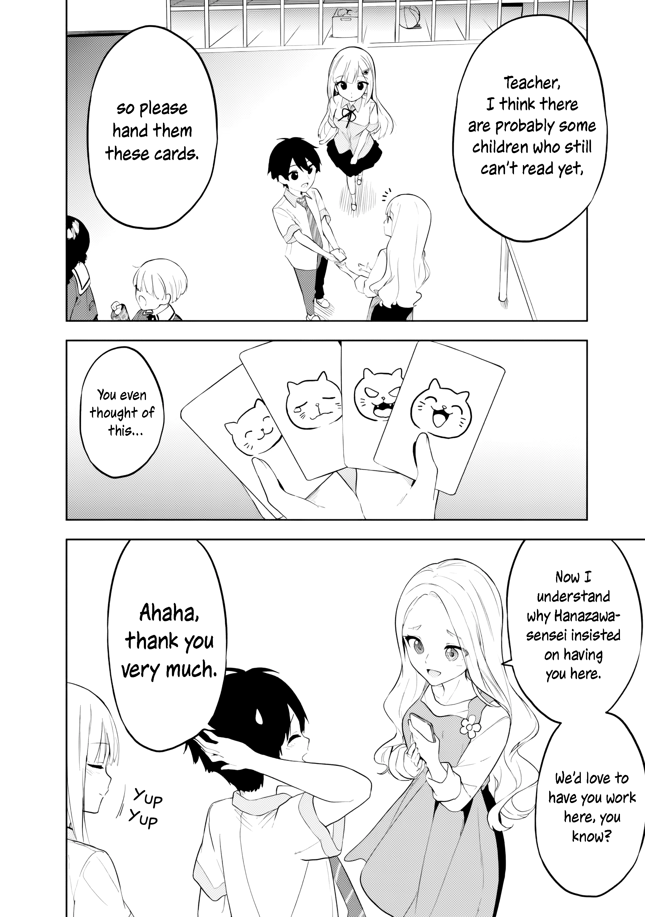 The Story of How a Beautiful Foreign Student Who Lives Next Door Started to Visit My House After I Helped a Lost Little Girl Chapter 31 page 20 - 