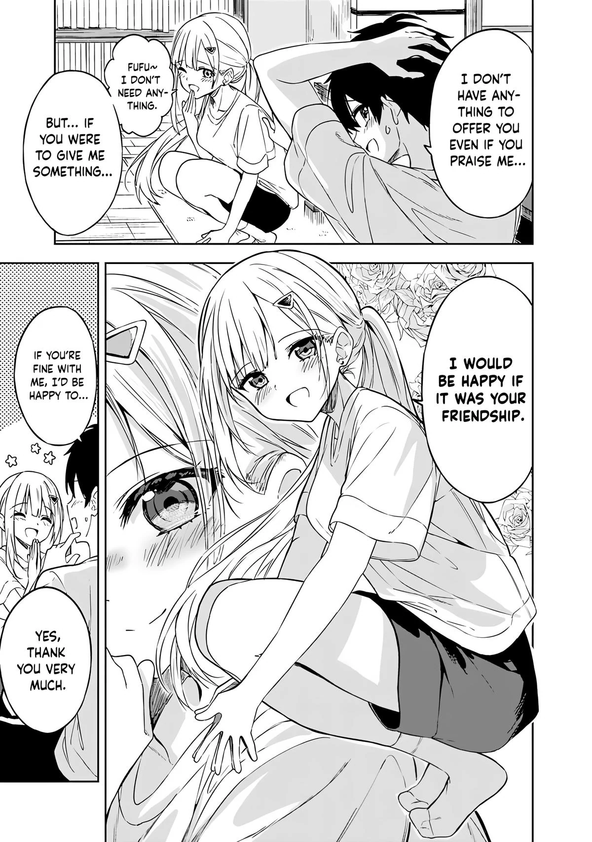 The Story of How a Beautiful Foreign Student Who Lives Next Door Started to Visit My House After I Helped a Lost Little Girl Chapter 4 page 16 - 