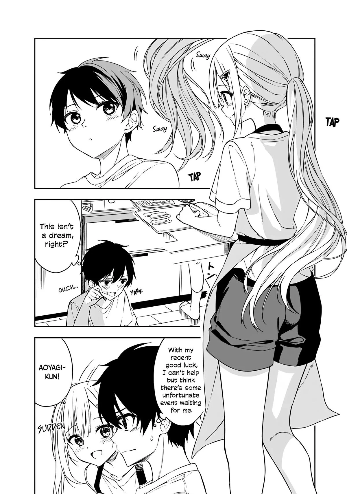 The Story of How a Beautiful Foreign Student Who Lives Next Door Started to Visit My House After I Helped a Lost Little Girl Chapter 4 page 3 - 