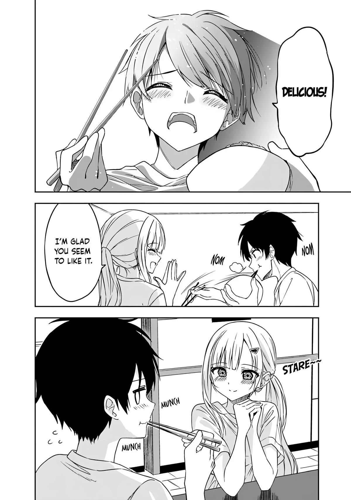 The Story of How a Beautiful Foreign Student Who Lives Next Door Started to Visit My House After I Helped a Lost Little Girl Chapter 4 page 9 - 