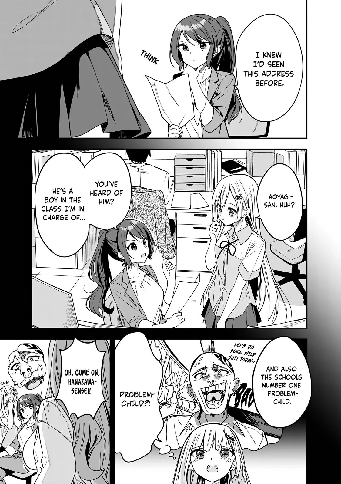 The Story of How a Beautiful Foreign Student Who Lives Next Door Started to Visit My House After I Helped a Lost Little Girl Chapter 5 page 7 - 